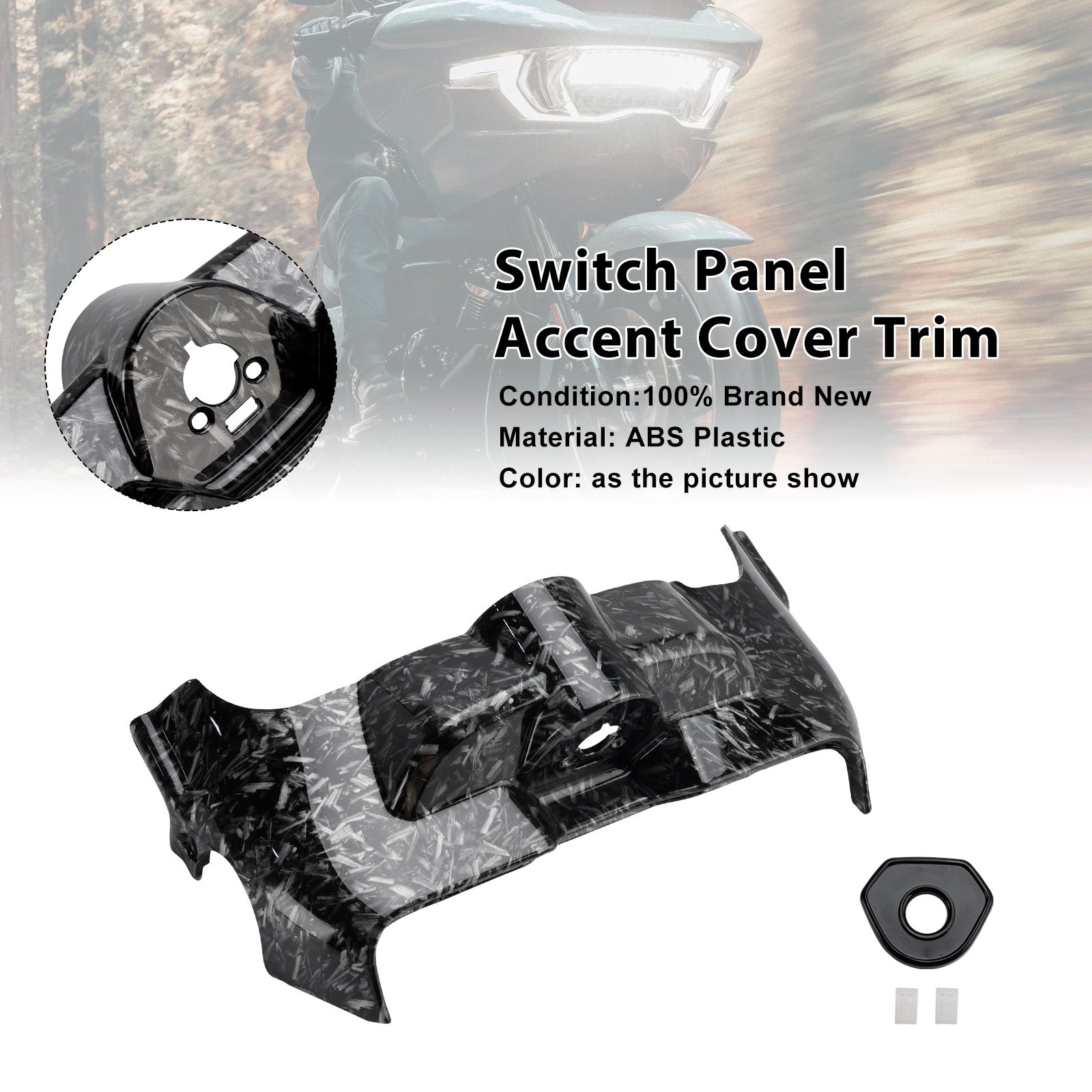 Touring Electra Street Glide 2023-2025 Switch Panel Accent Cover Trim