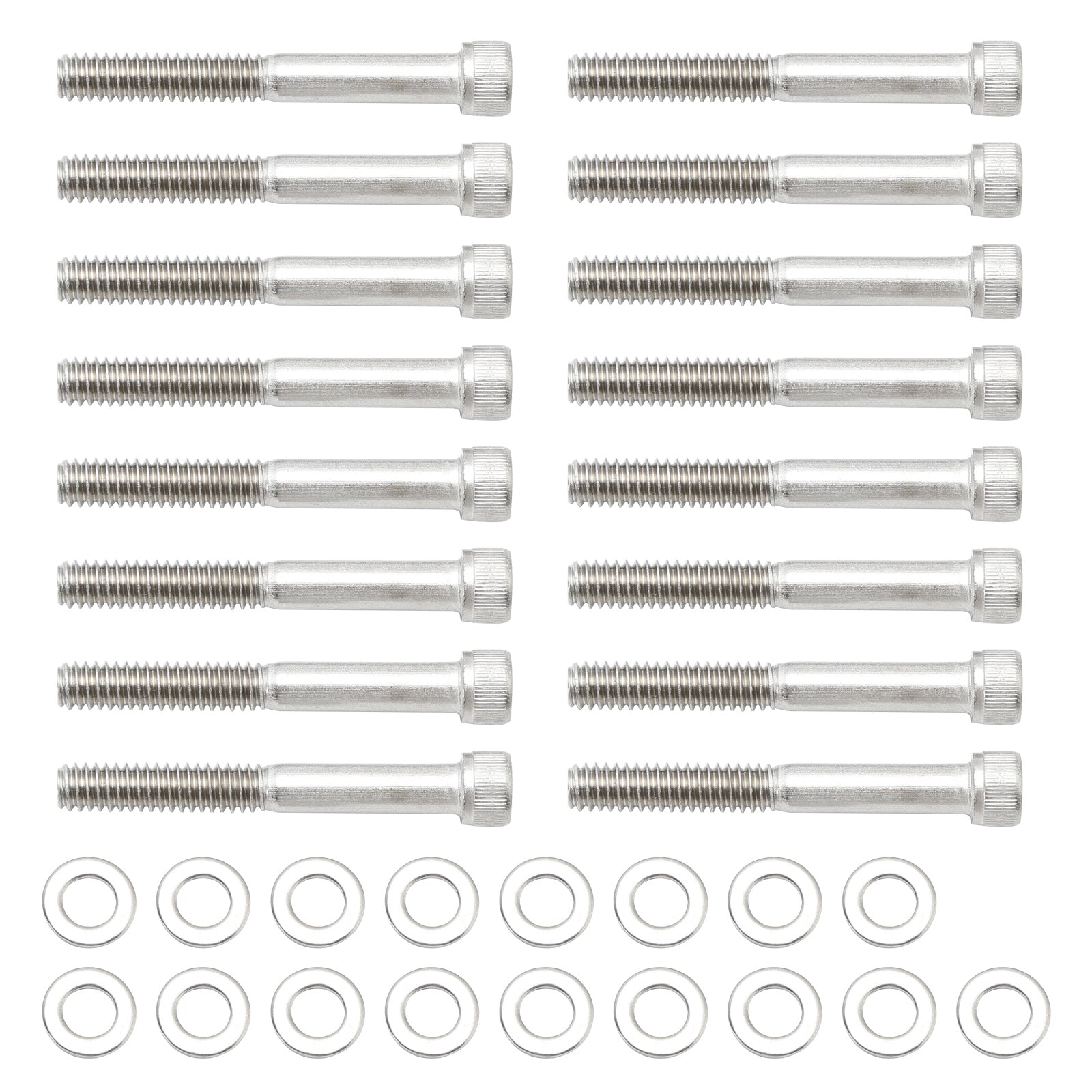 2004-2022 Sportster XL 883 1200 Juego completo de pernos de cabeza hueca para motor