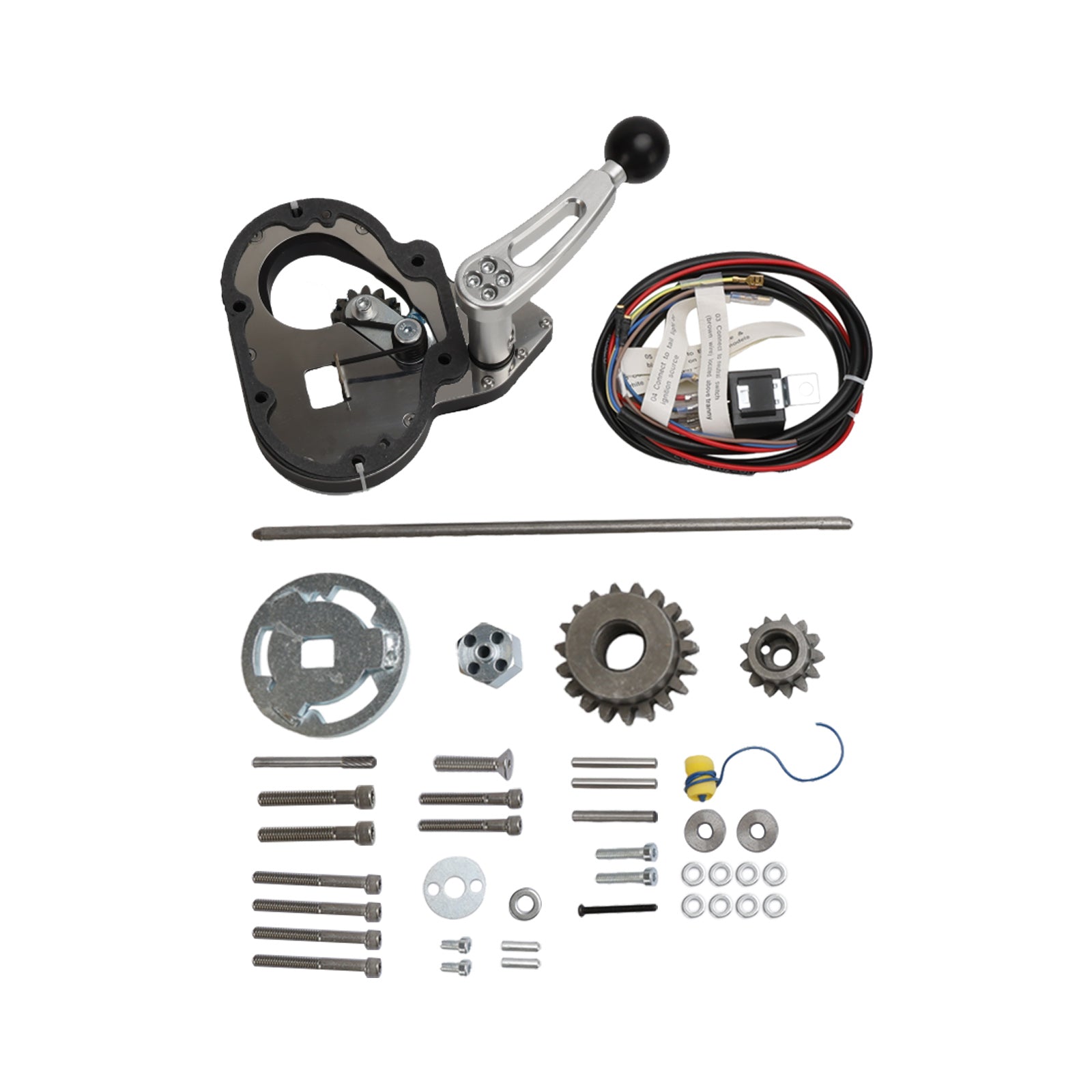 6 Speed Reverse Gear Fit For Harley w Billet Knob Trike Sidecar Motorc