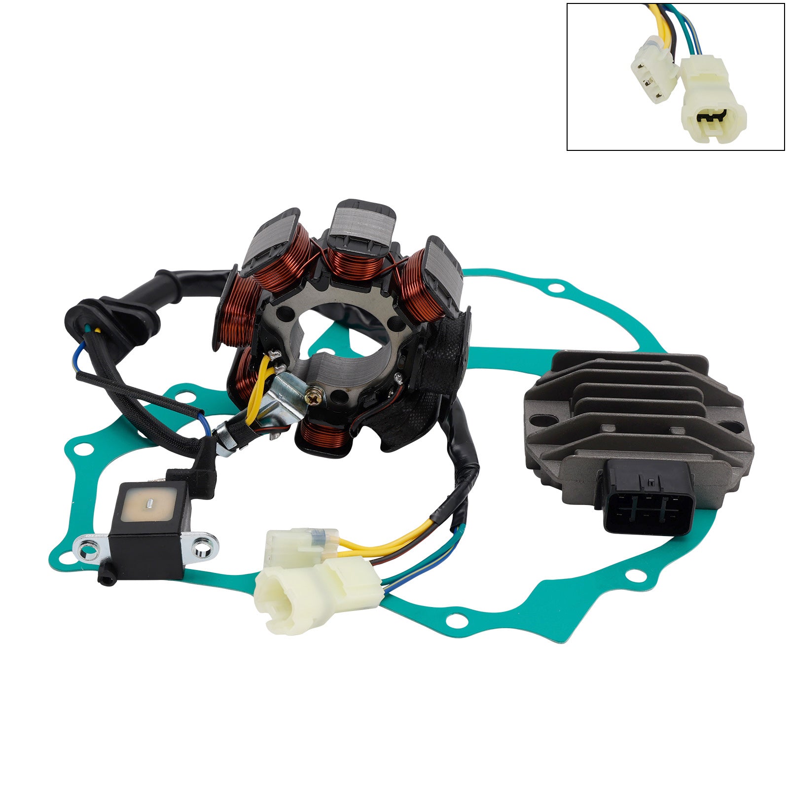 2003-2004 Honda Recon 250 TRX250 TRX250EX Stator Generator Regulator Pakking