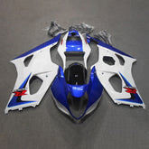 Amotopart 2003-2004 K3 Suzuki GSXR1000 Kit carena bianco e blu