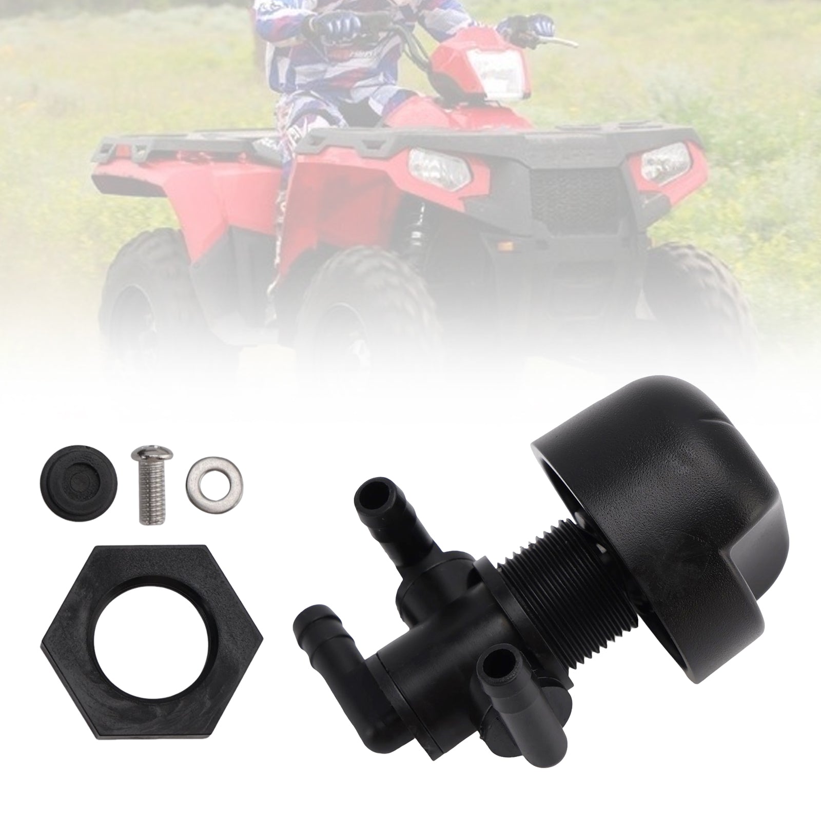 Válvula de combustível de 3 vias Polaris Xplorer Trail Boss Petcock 7052161 5432559 se encaixa