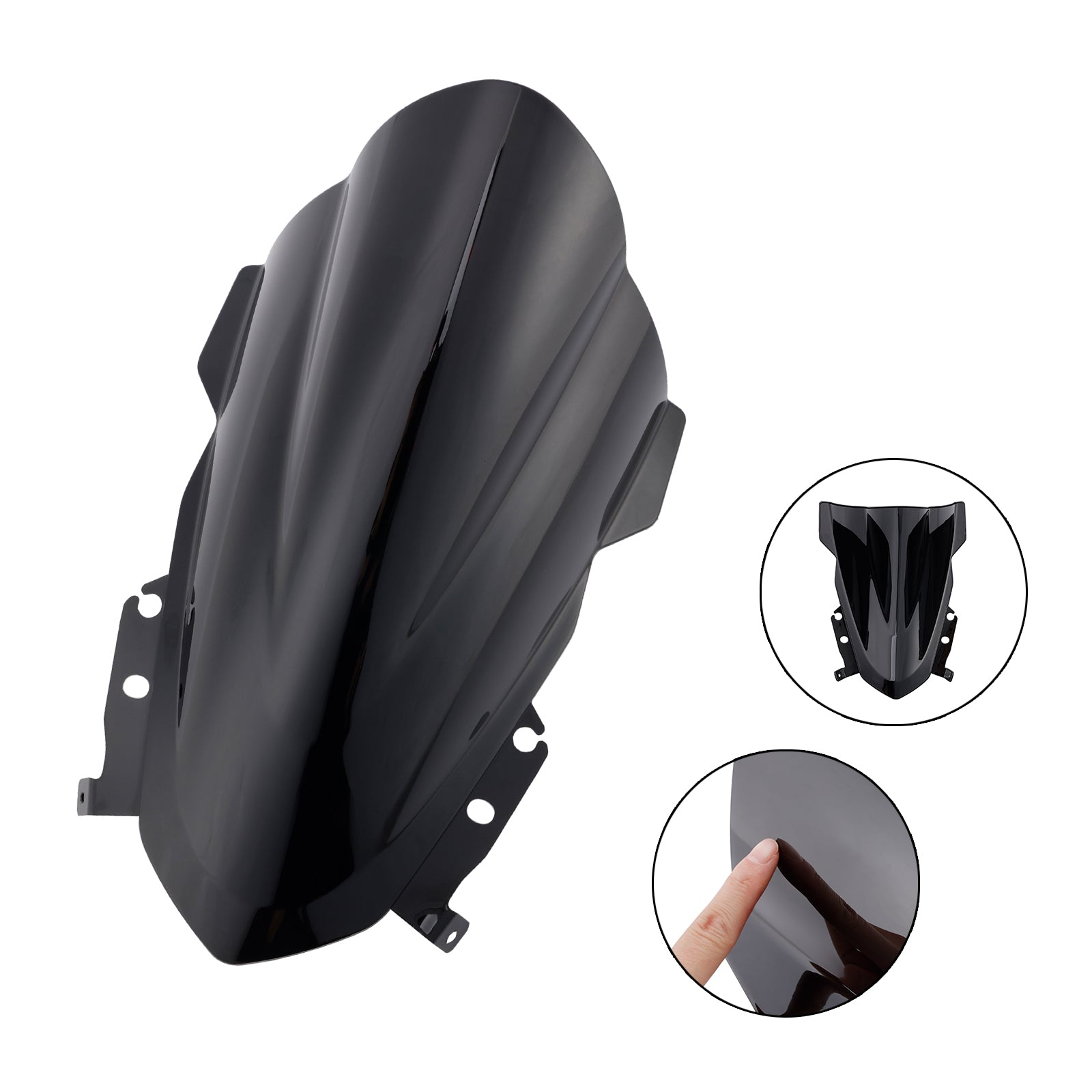 Daytona 660 2024-2025 Motorizador de parabrisas de motocicleta