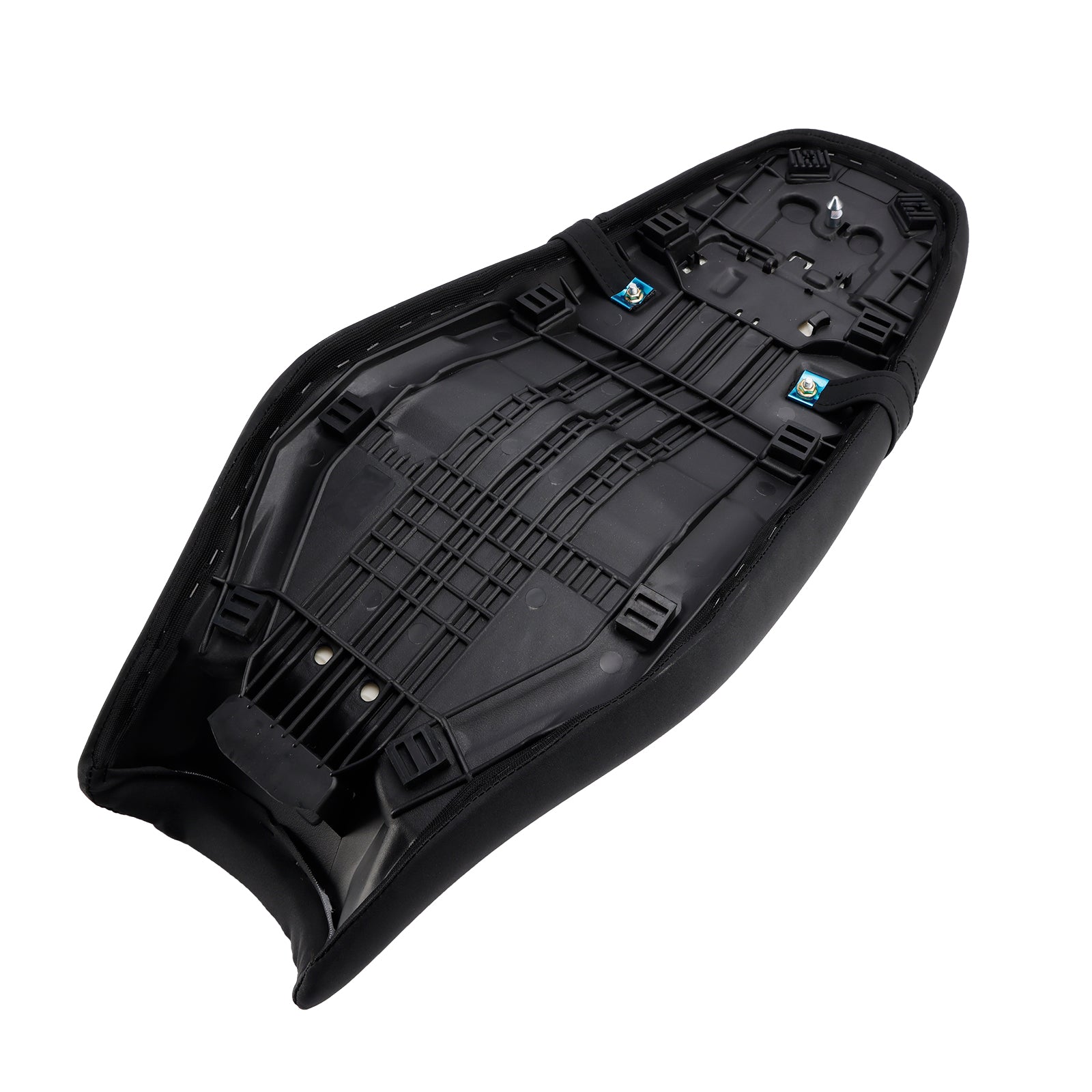 24+ Speed ​​Scrambler 400 X Komplett gepolsterter Fahrer-Beifahrersitz Schwarz Schwarz