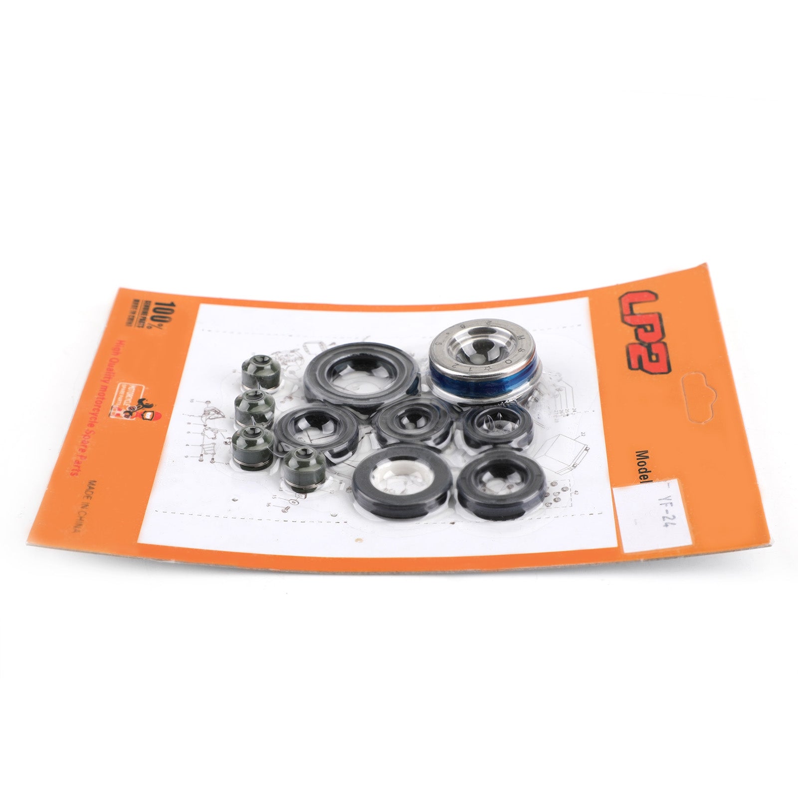 11pcs 2001-2010 1999-2008 Honda XL125V XLV125 VT125C Shadow Engine Oil Seal Kit Set
