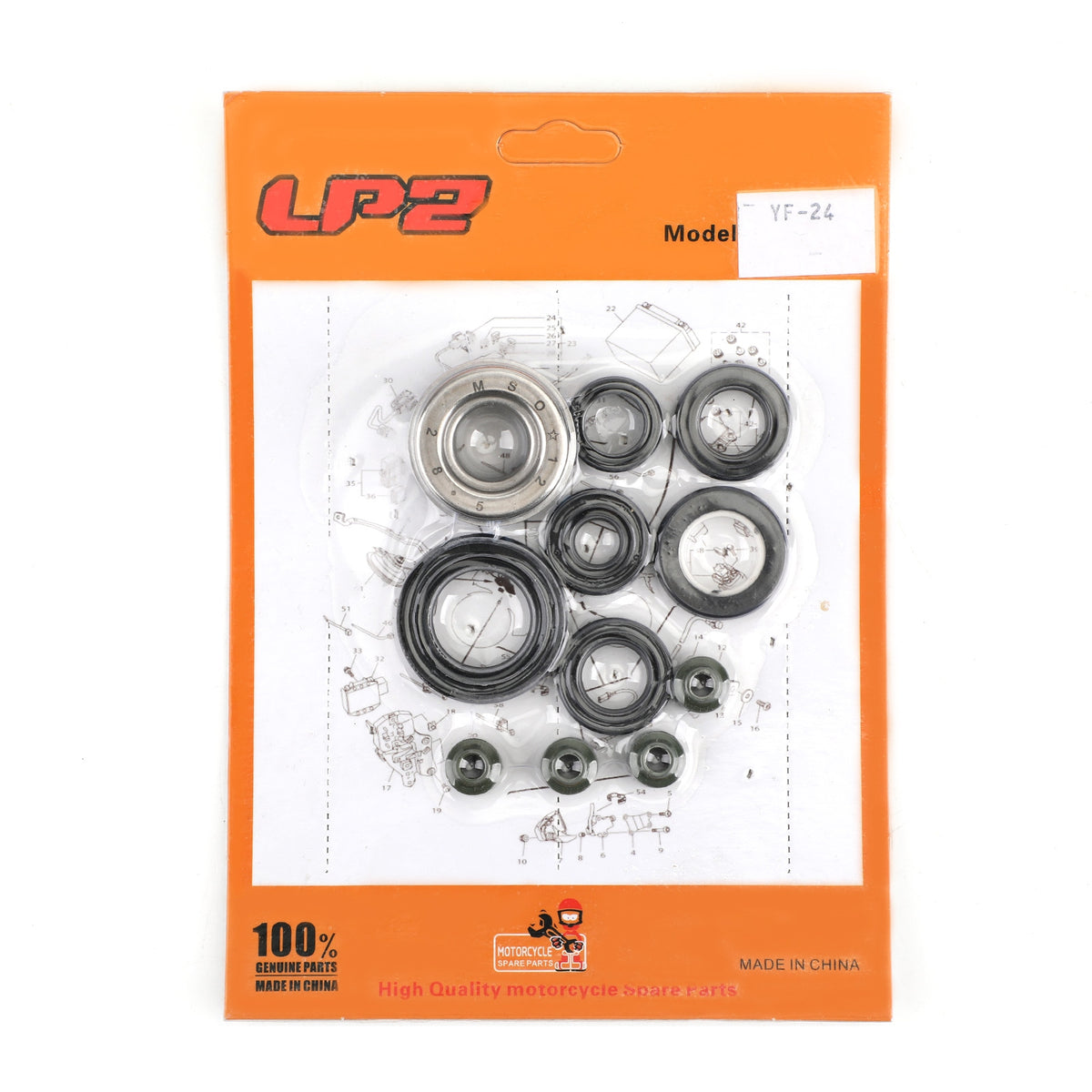 11pcs 2001-2010 1999-2008 Honda XL125V XLV125 VT125C Shadow Engine Oil Seal Kit Set