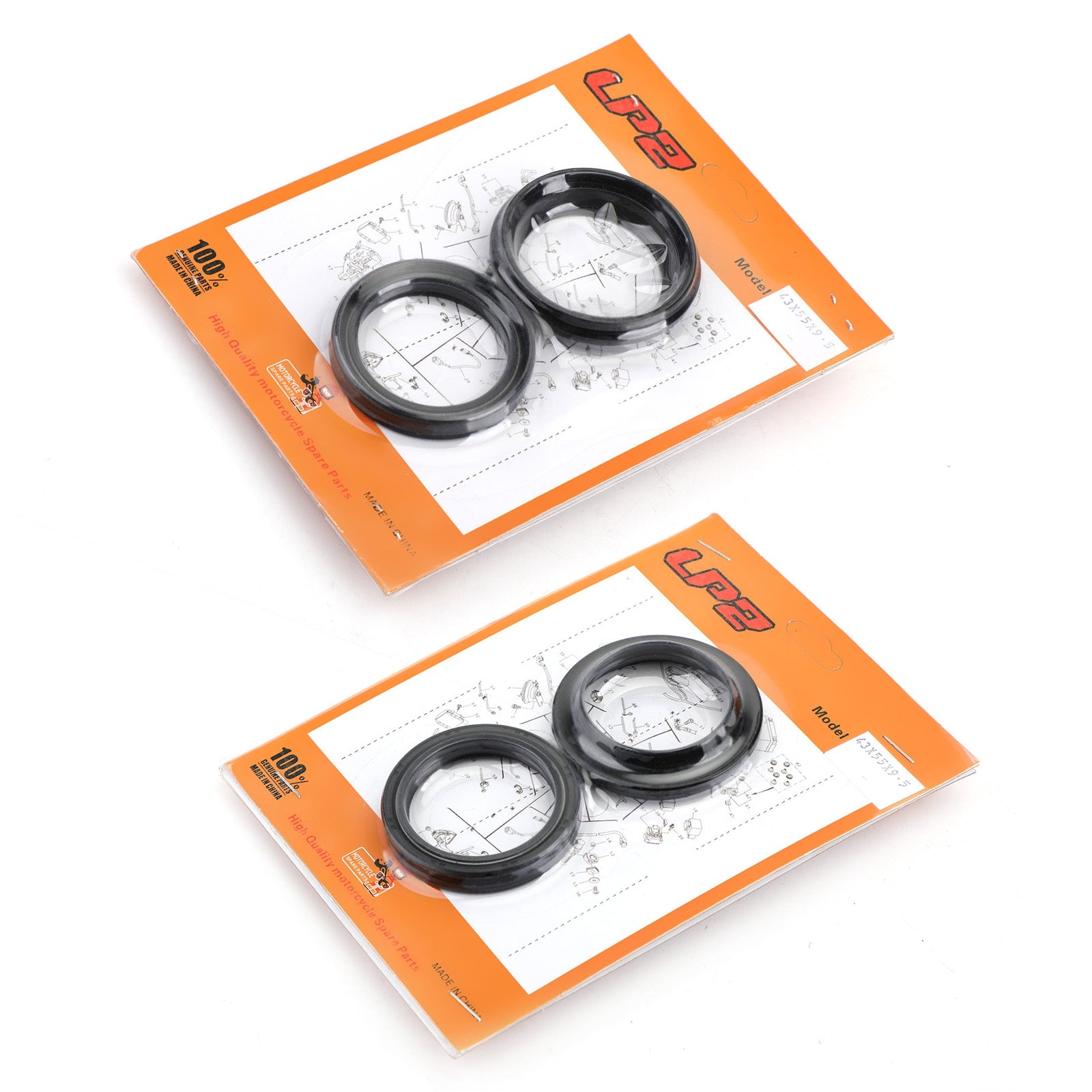88-13 Kawasaki ZG1400 Ninja ZX7R ZX14R KLX KX ZR ZRX ZXR Vorkafdichting stofset