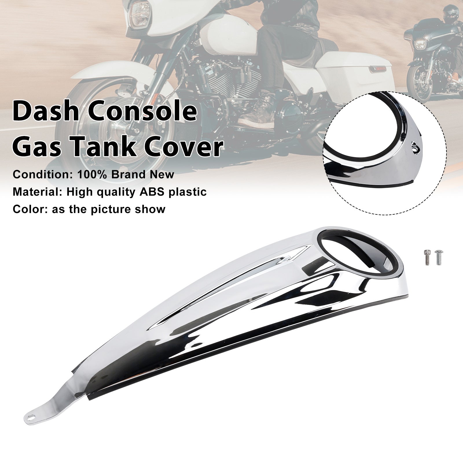 Touring Road Glide / Street Glide 2023-2025 Dash Console Gas Tank Cover