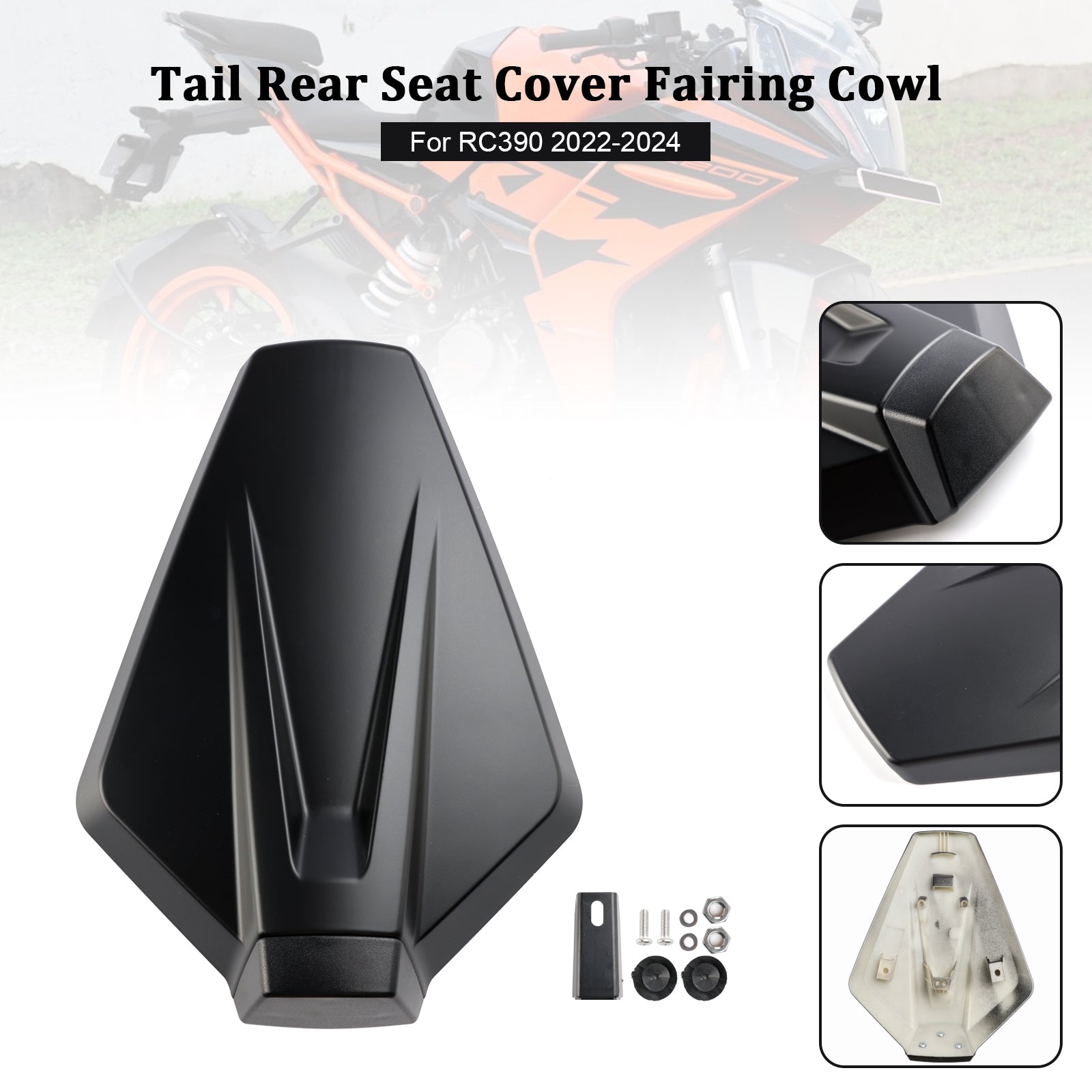 22-24 KTM RC390 Tail Rear Seat Cover Fairing Cowl