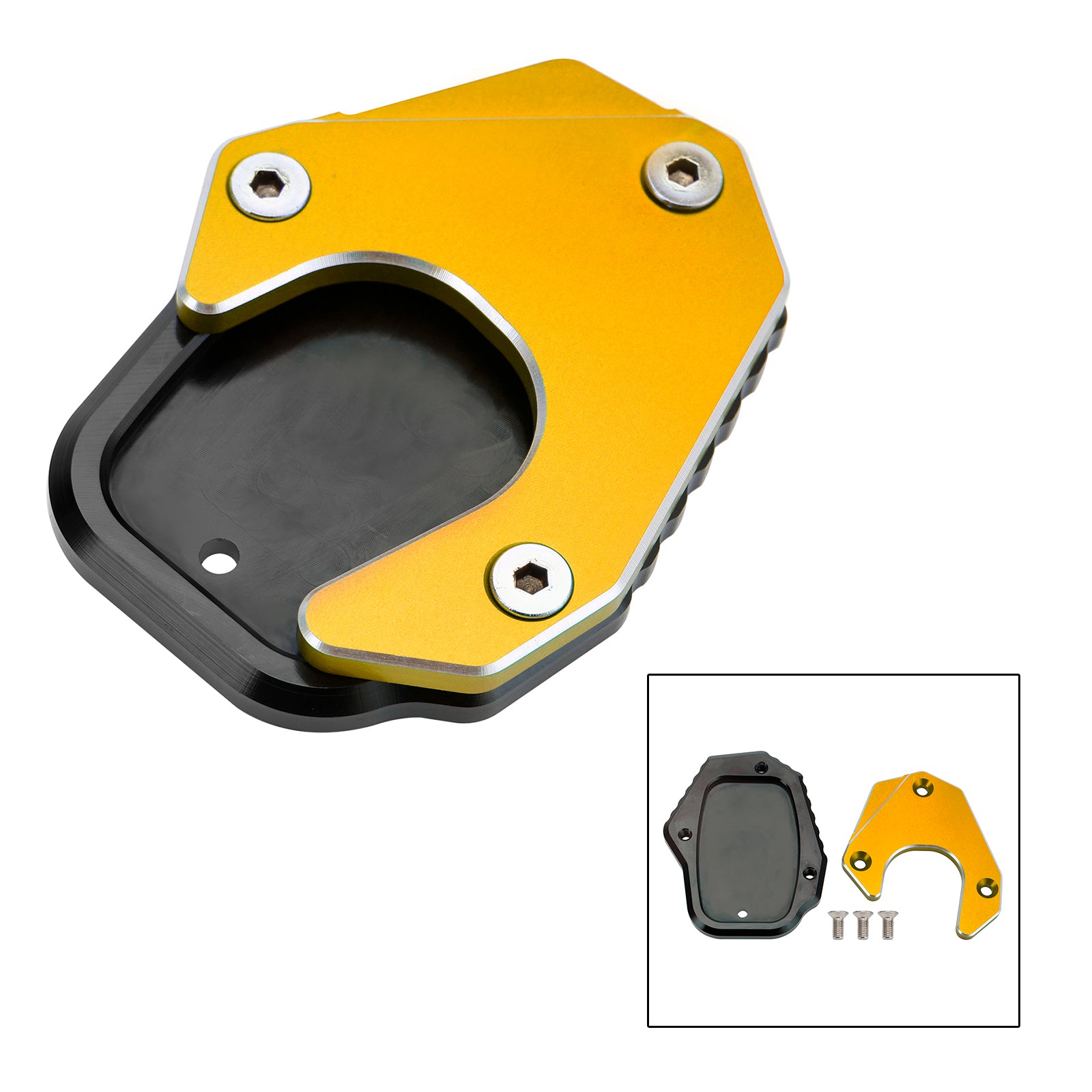 Kickstand Enlarge Plate Pad fit for Honda CRF250L 2017-2020