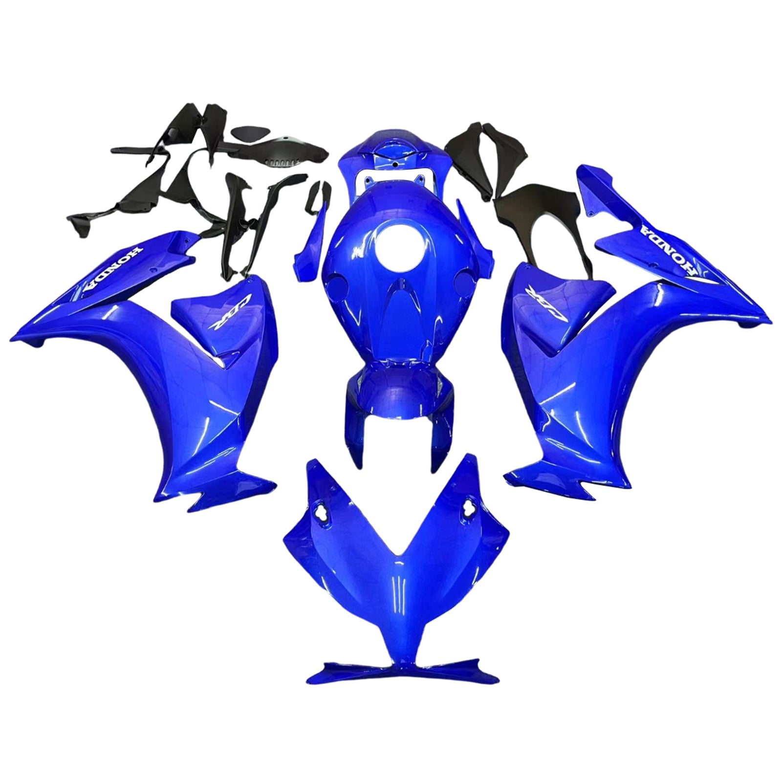 Amotopart 2012-2016 Honda CBR1000RR Blue White Fairing Kit