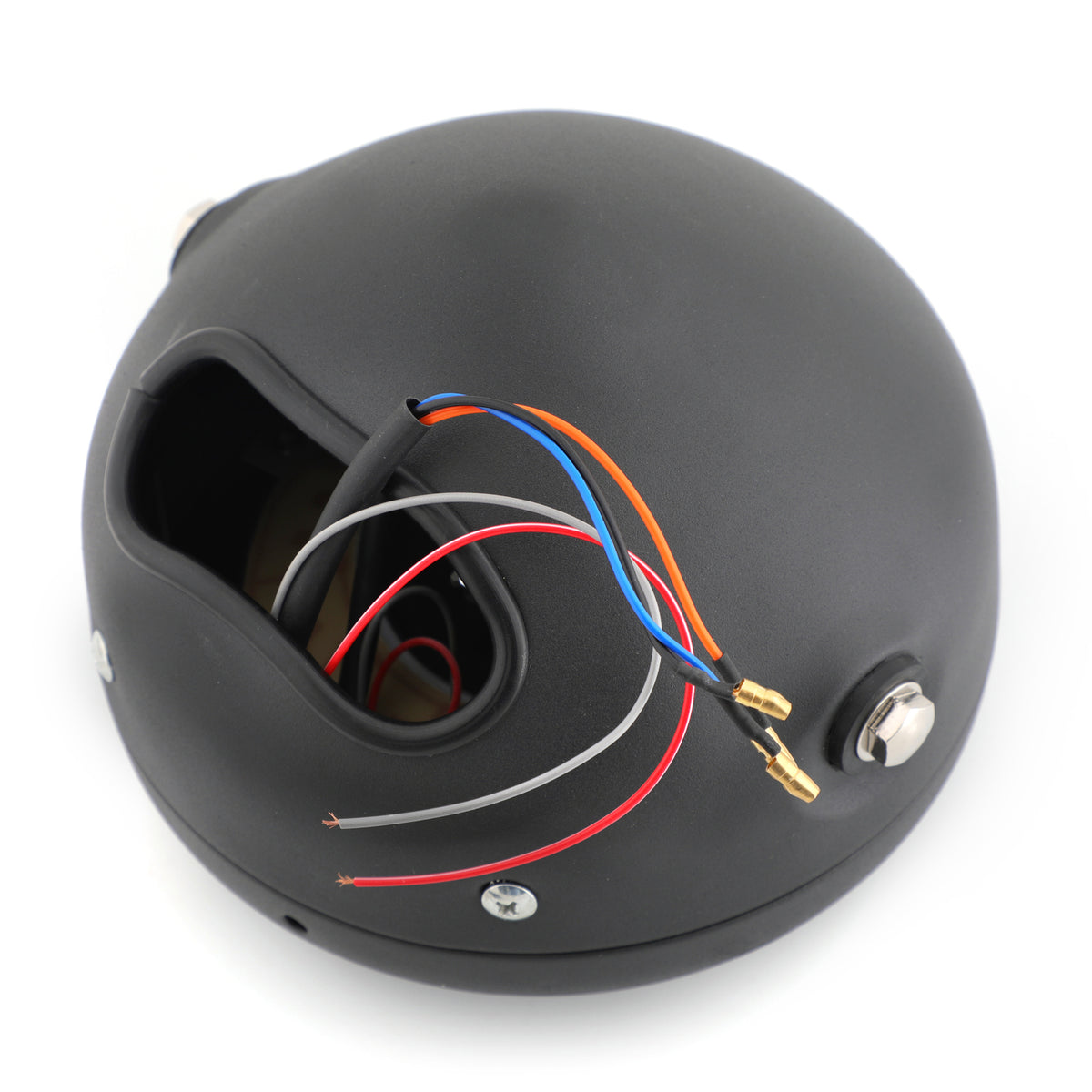 6.5 inch Cafe Racer Bobber Custom Chopper LED Headlight White Light Projector