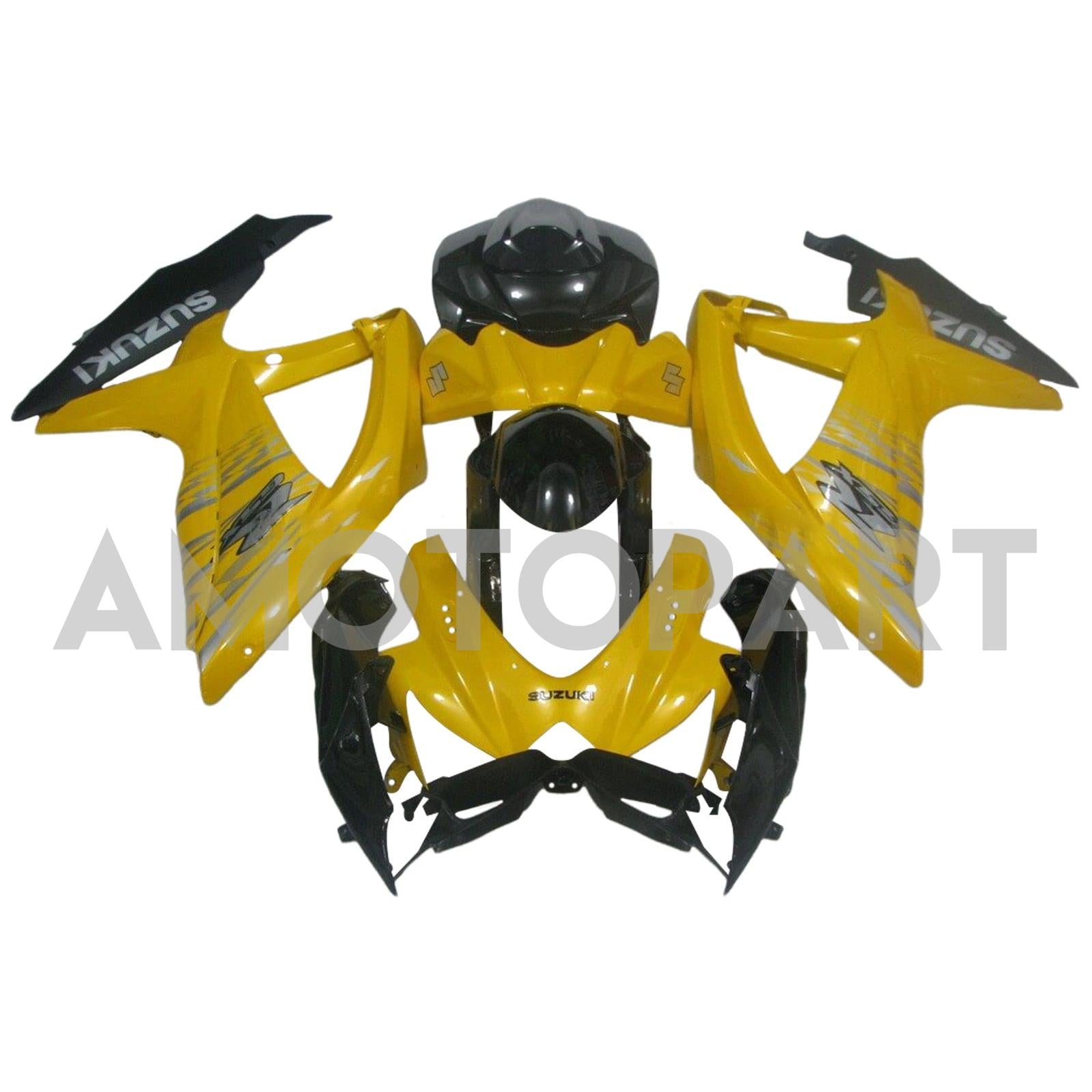 Amotopart 2008-2010 Suzuki GSXR 600/750 Collection de kit de carénage