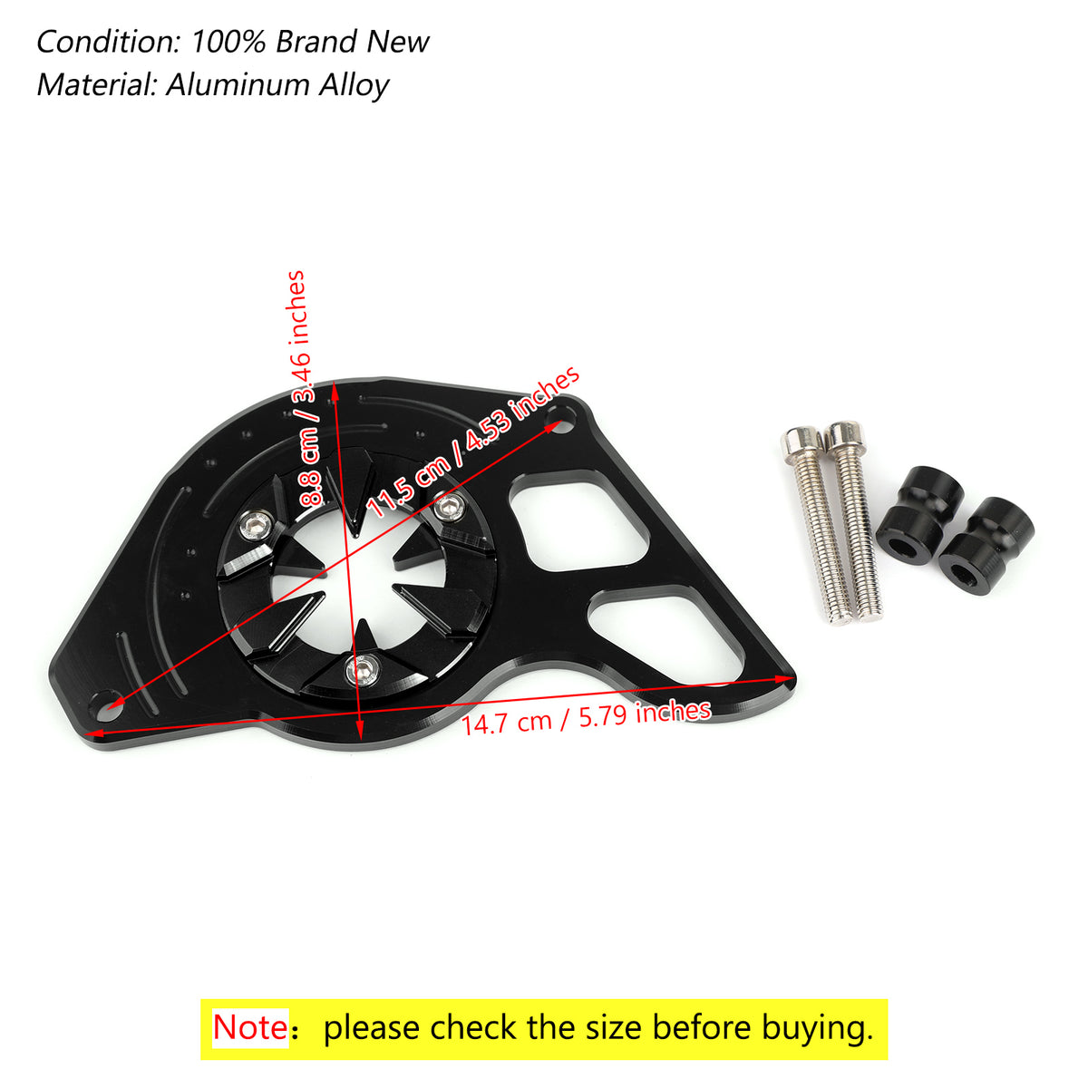 Honda Grom MSX125 MSX125SF Front Sprocket Chain Guard Cover Left Engine