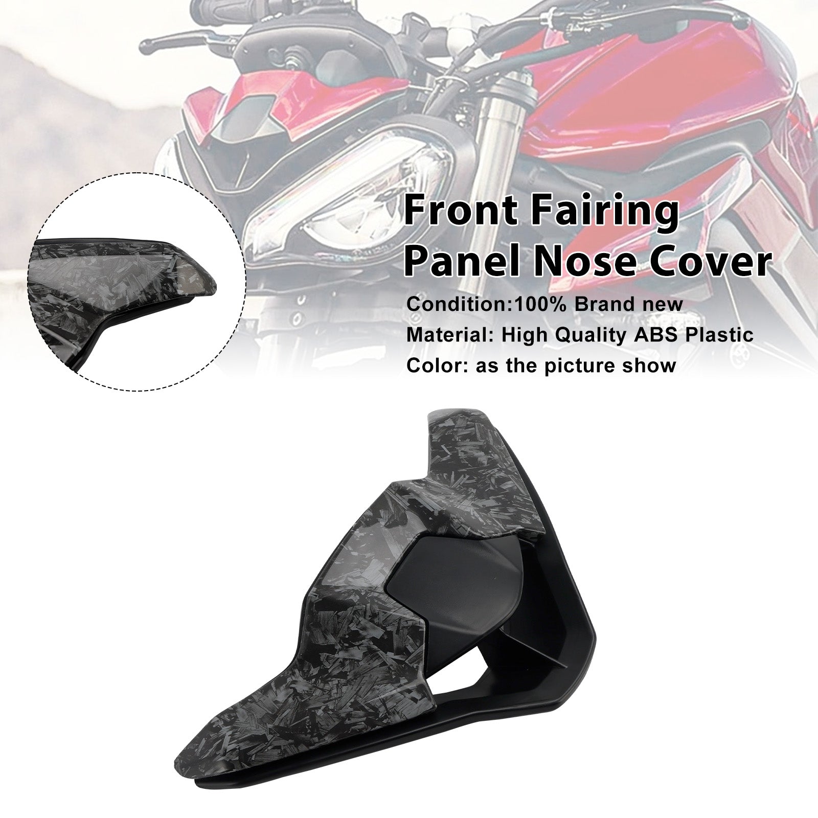 Street Triple 765 R/RS 2023-2025 Front Fairing Panel Nose Cover