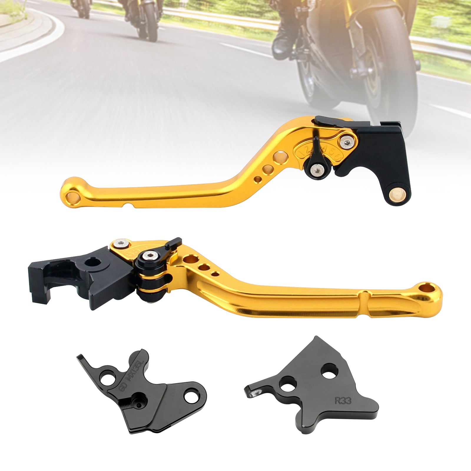 2005-2014 Yamaha YBR125 Langer Kupplungsbremshebel