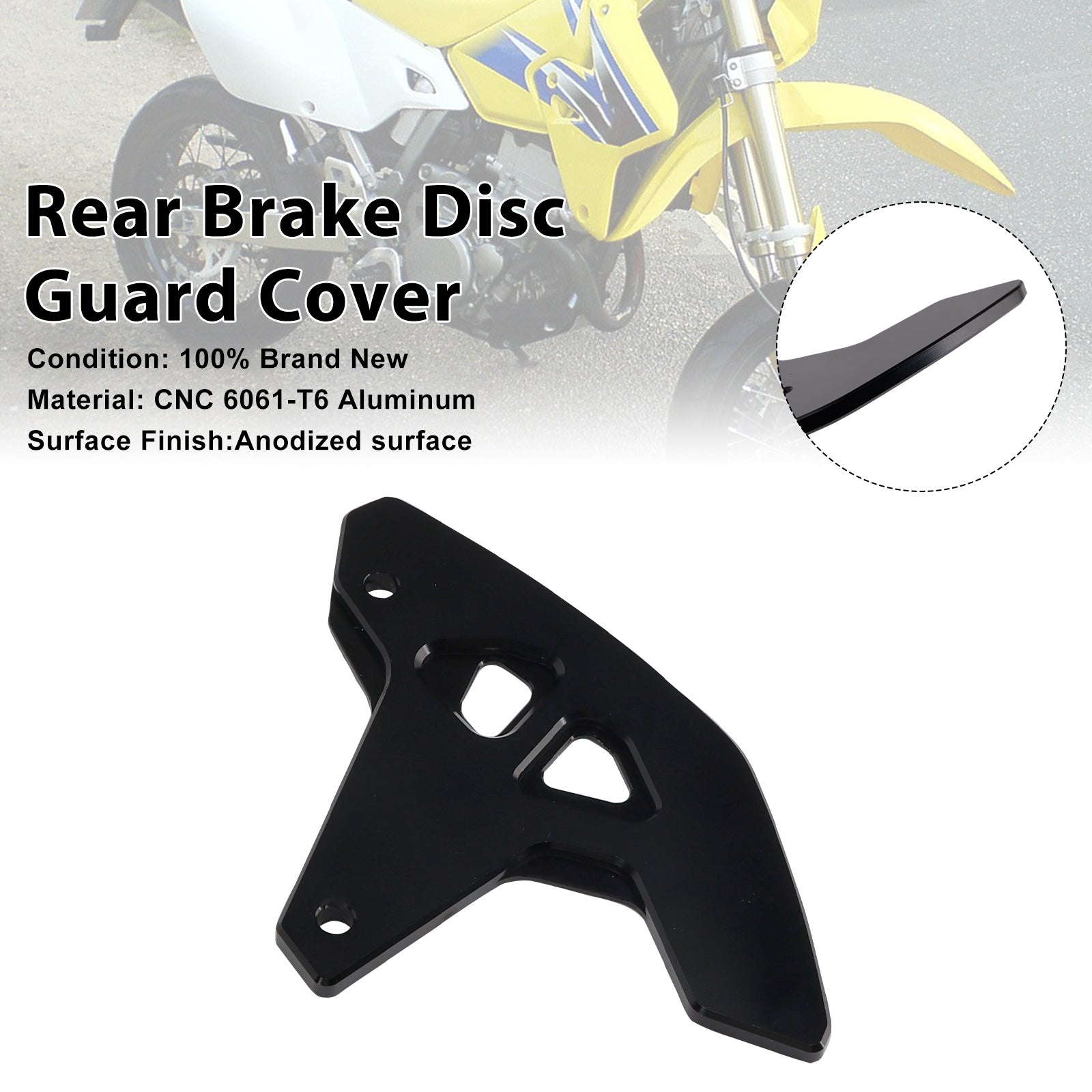 2000-2024 Suzuki DR-Z400SM DRZ400/S/E Rear Brake Disc Guard Cover