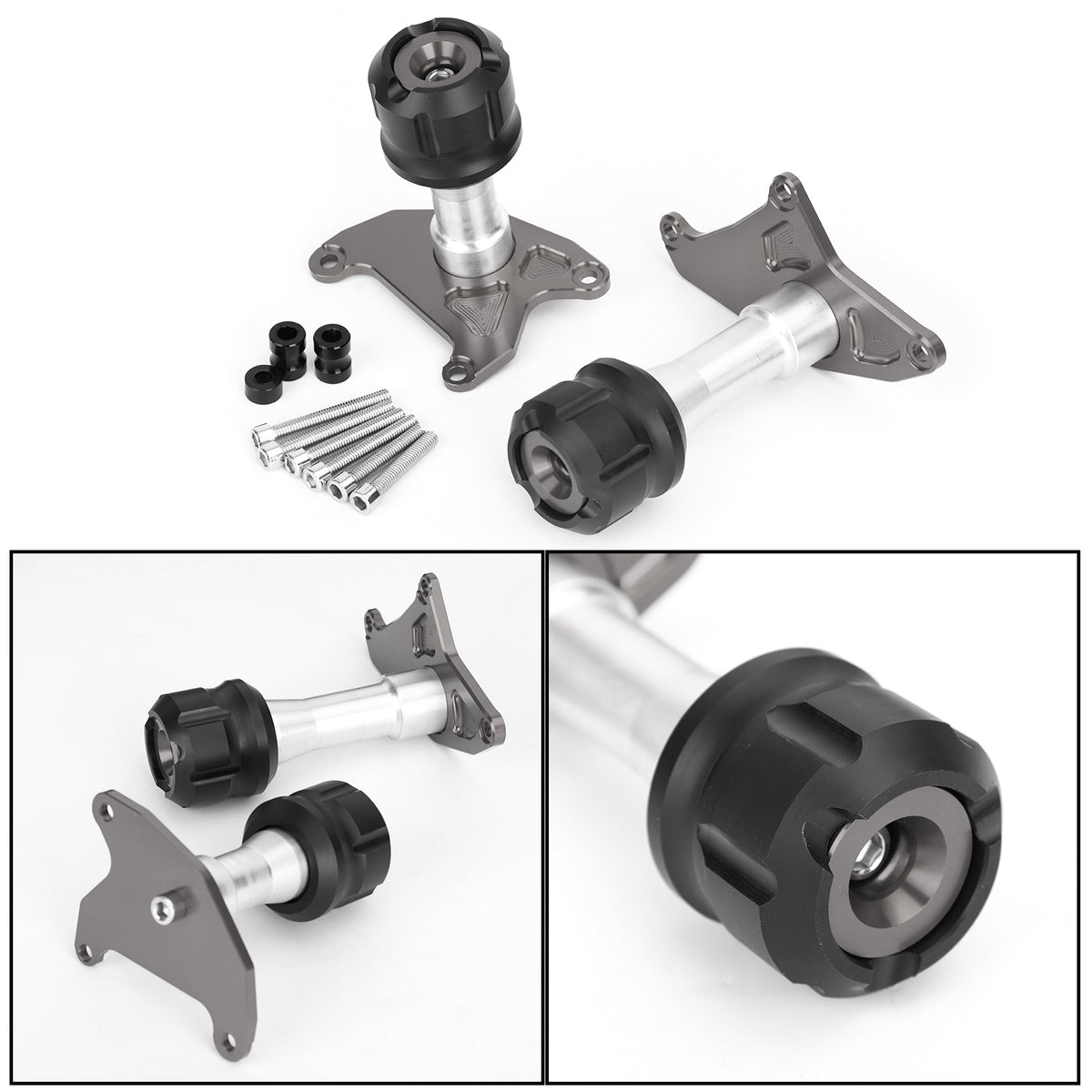 13-2019 Honda MSX125 SF Grom CNC GY-Titan Motorrad Rahmenschieber Anti Crash