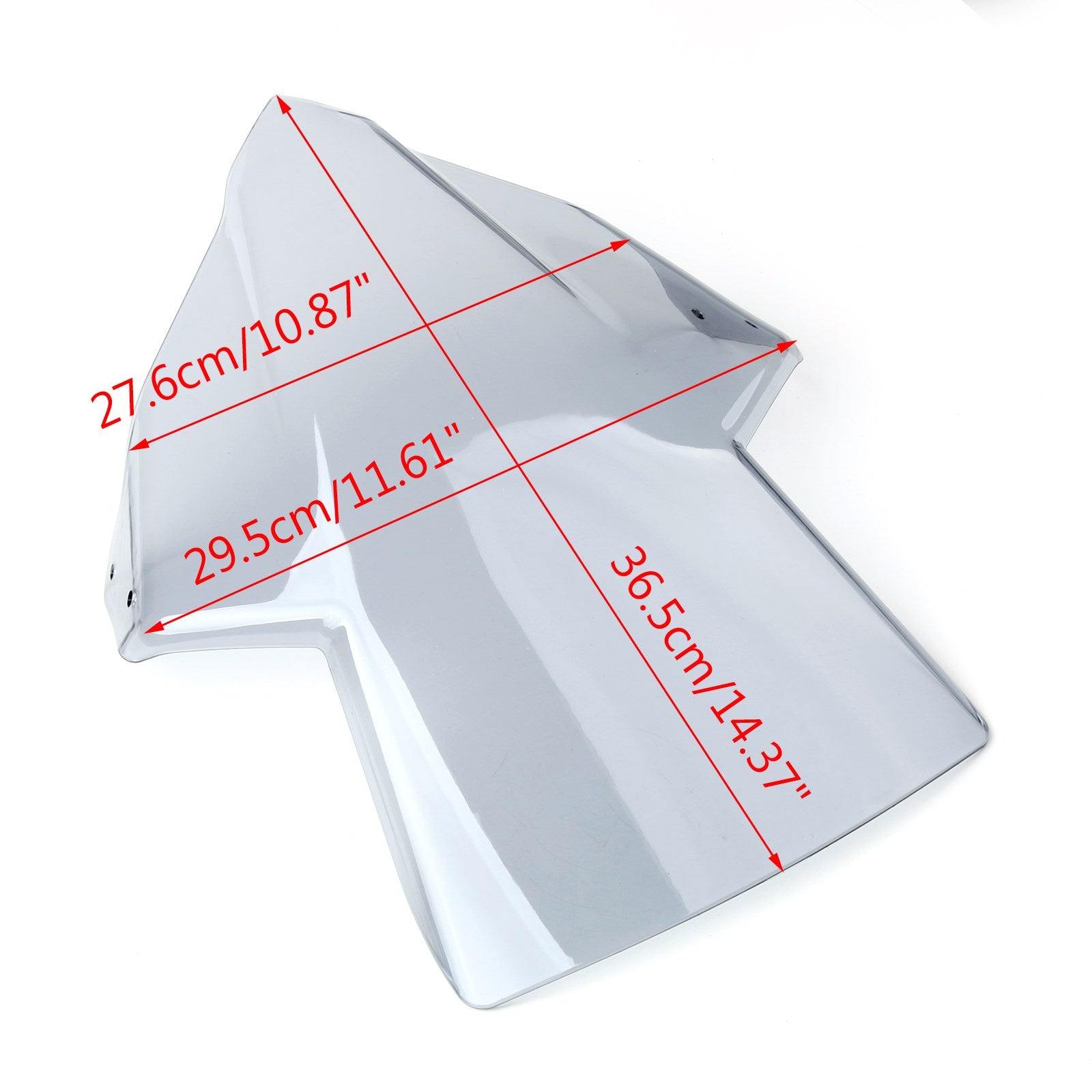 ABS Plastic Windscreen Windshield Shield with Bracket For Honda CB650F 2014-19 B