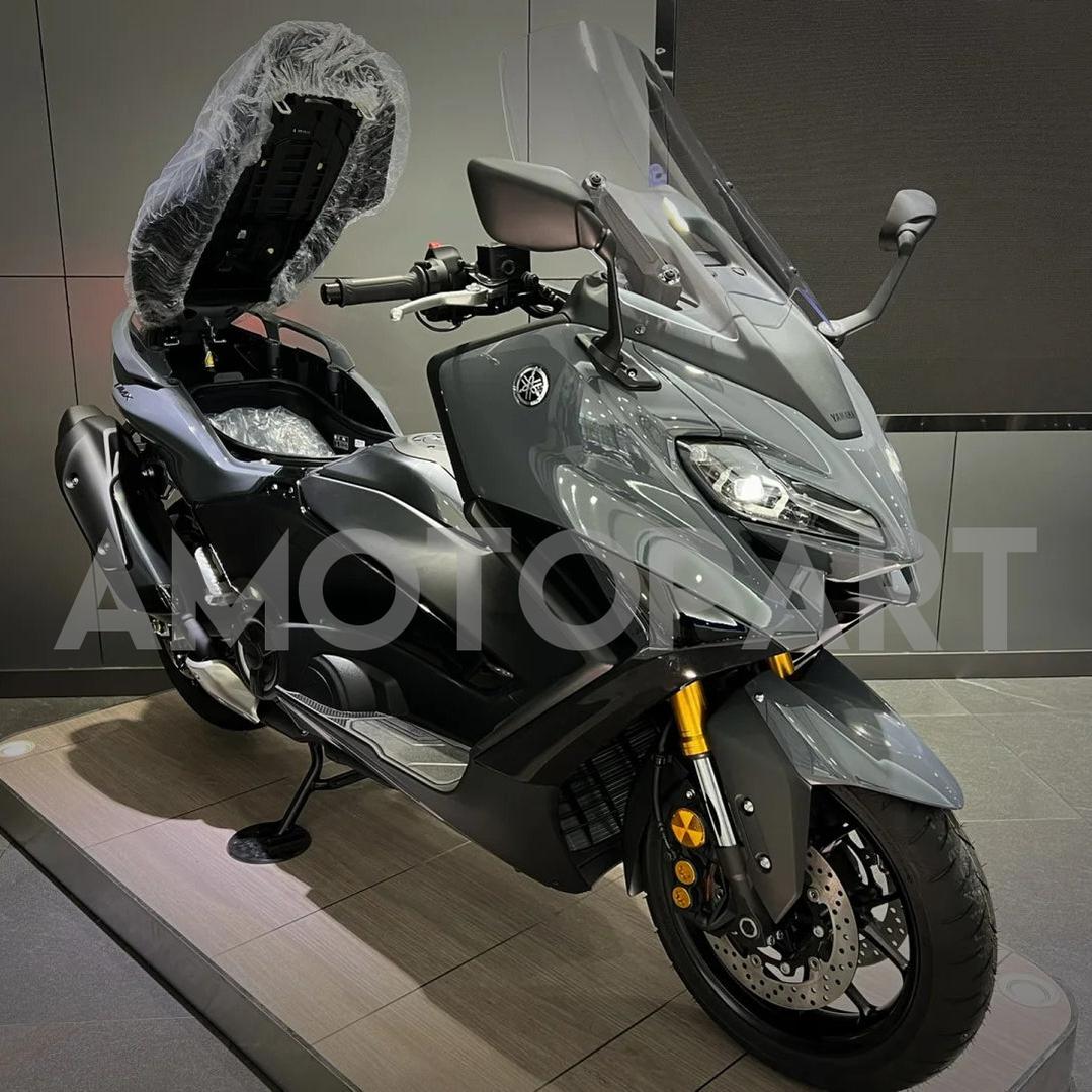 Amotopart 2022-2024 Yamaha TMAX560 Black Grey Fairing Kit