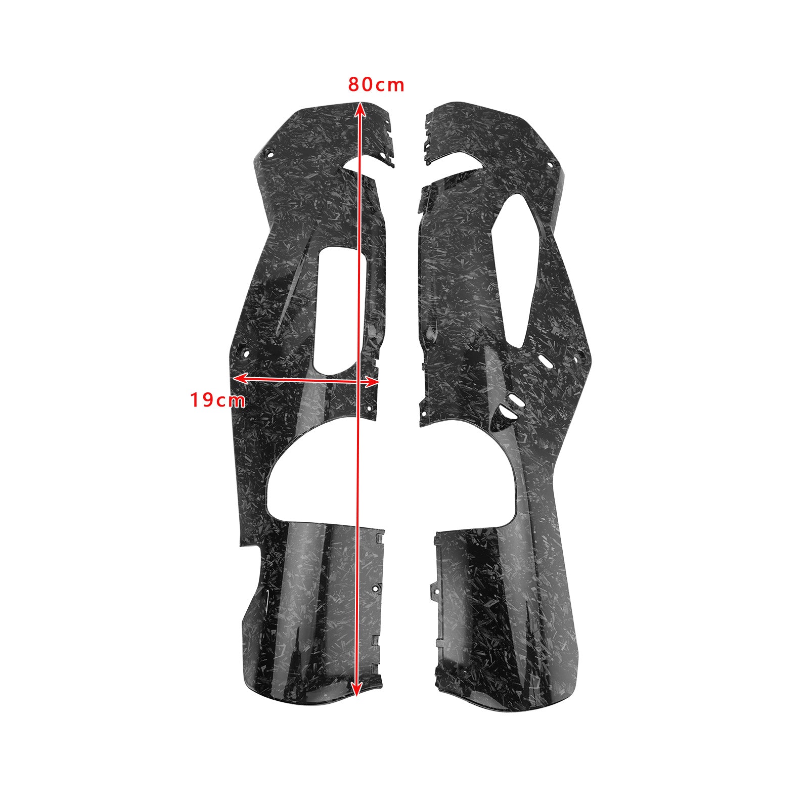 2021-2024 Aprilia RSV4 Lower Side Fairings Full Belly Pan Plate Cover