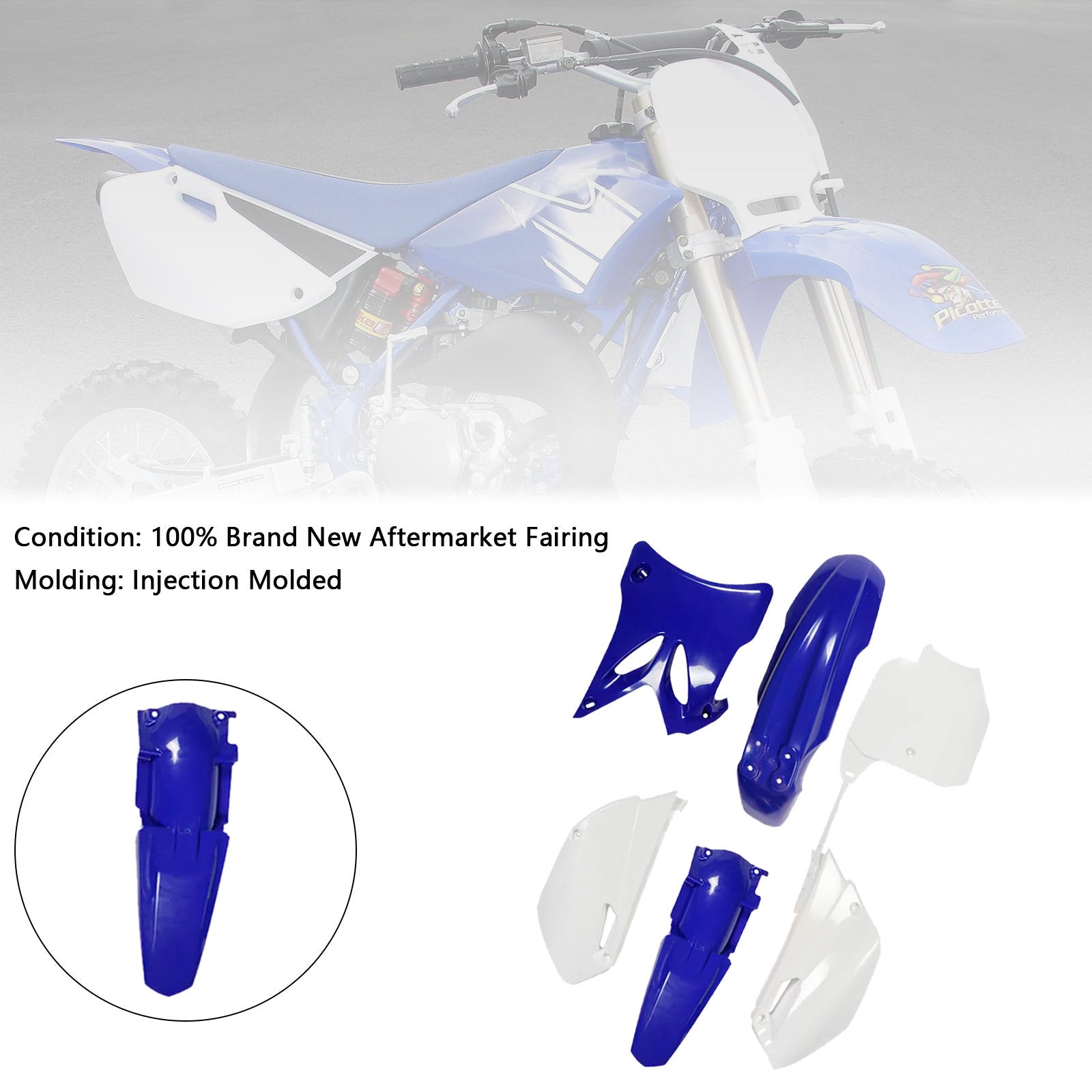 Amotopart 2002-2014 Yamaha YZ85 Fairing Kit