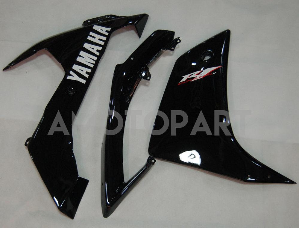 Amotopart 2007-2008 Yamaha YZF 1000 R1 Gloss Black Fairing Kit