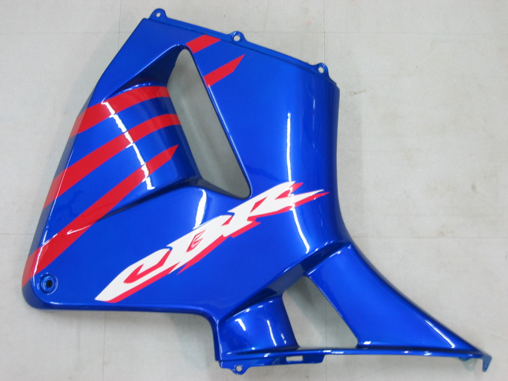 Kit carena Amotopart 2005-2006 Honda CBR600RR rosso e blu