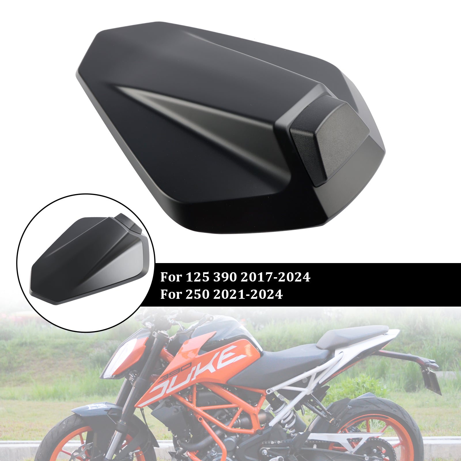 17-24 KTM 125 250 390 Schwanz Hinten Sitz Abdeckung Verkleidung Cowl