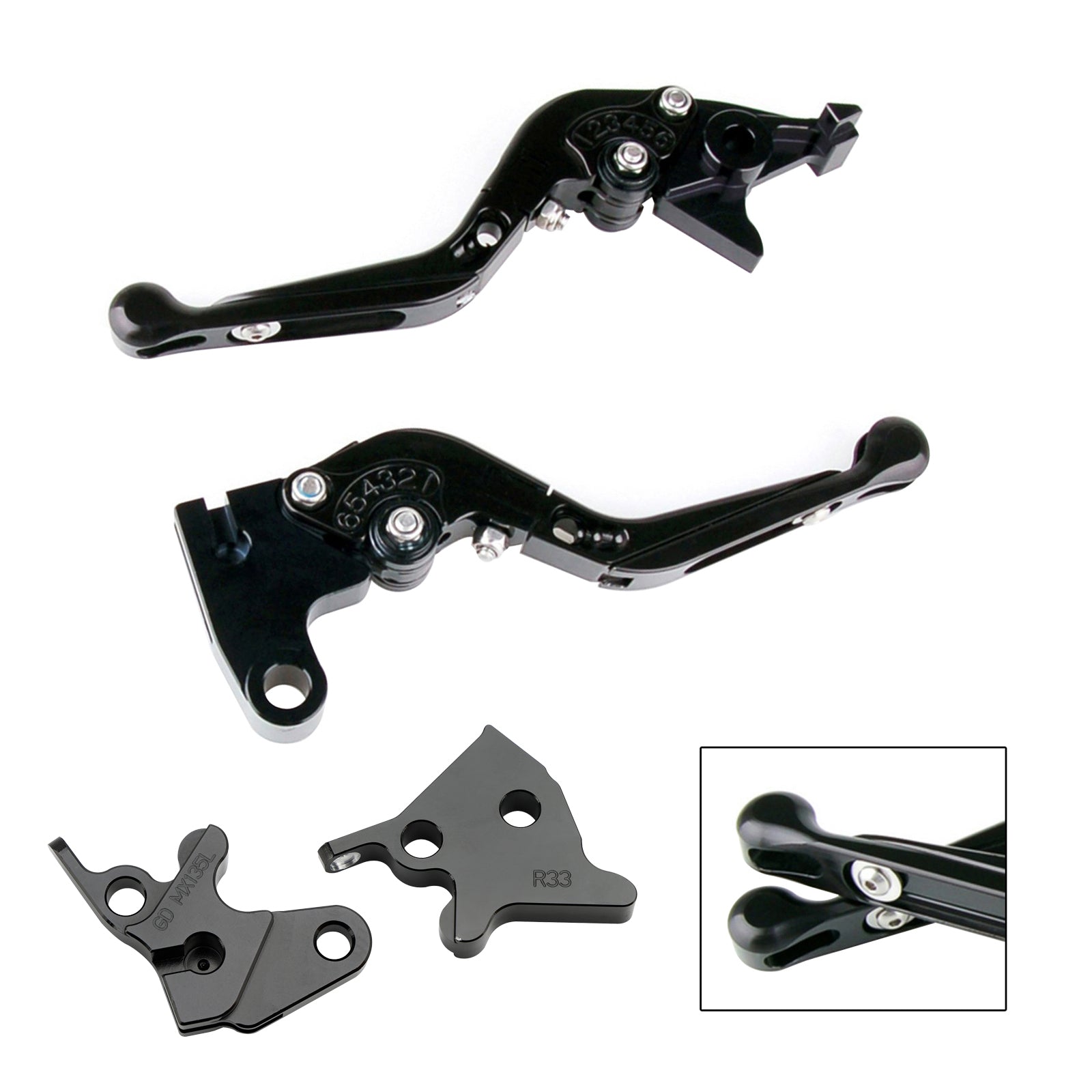 YAMAHA YBR125 2005-2014 Adjustable Clutch Brake Lever