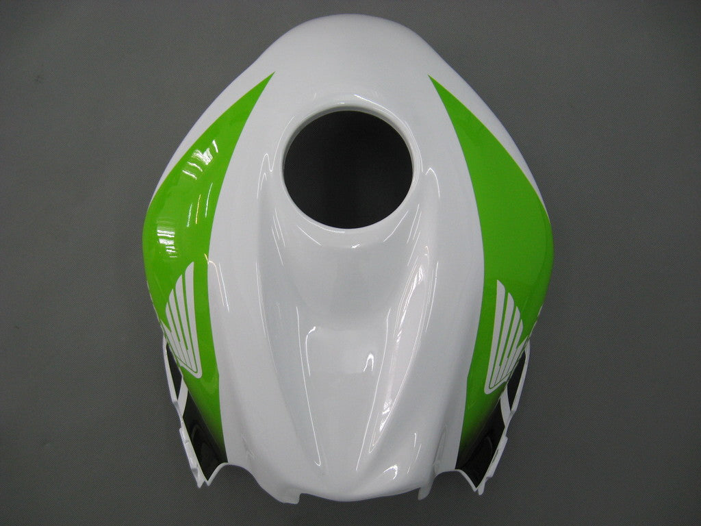 Amotopart 2007-2008 Honda CBR600RR White&Green Fairing Kit