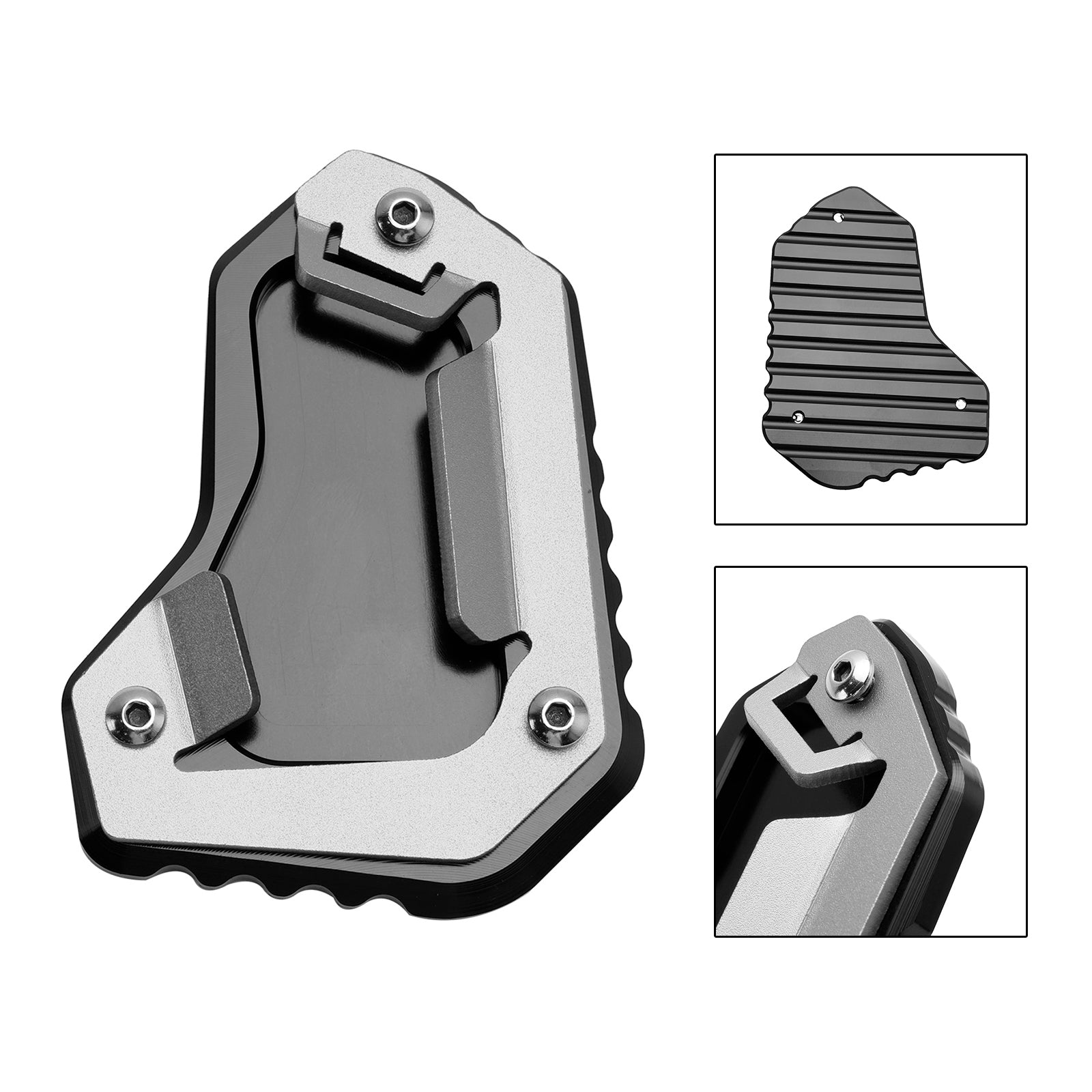 12-15 Tiger 1200 Explorer (V13VG) Kickstand Enlarge Plate Pad