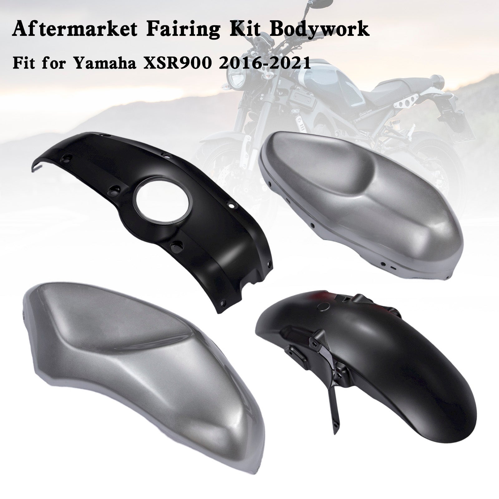 Amotopart 2016-2021 Yamaha XSR900 Fairing Kit