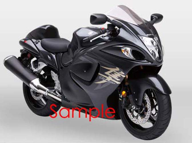 Amotopart 2008-2020 Kit carena Suzuki Hayabusa GSX1300R nero lucido