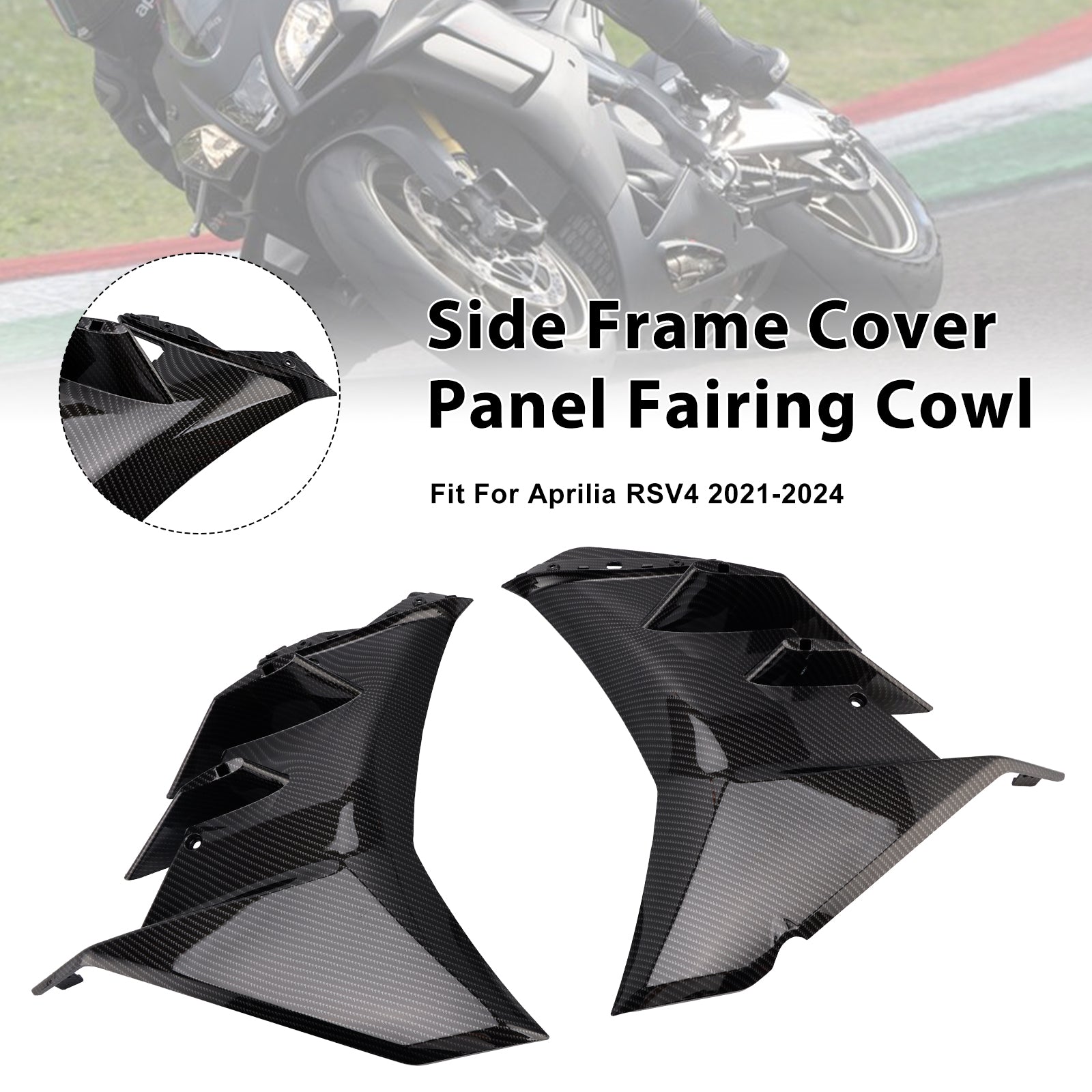 2021-2024 Aprilia RSV4 Side Frame Cover Panel Fairing Cowl