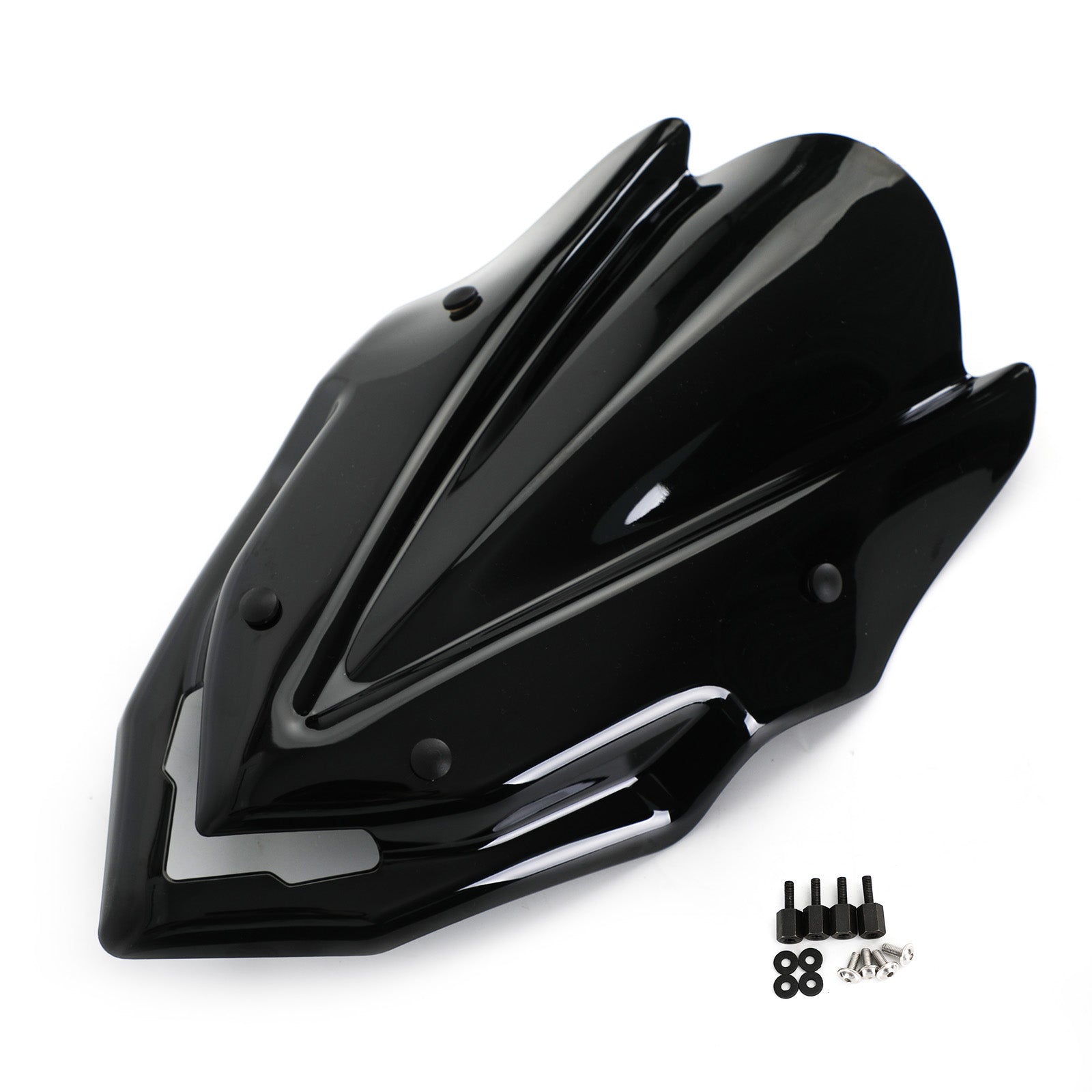 17-19 KAWASAKI Z900 Windshield Windscreen Wind Shield Protector Black