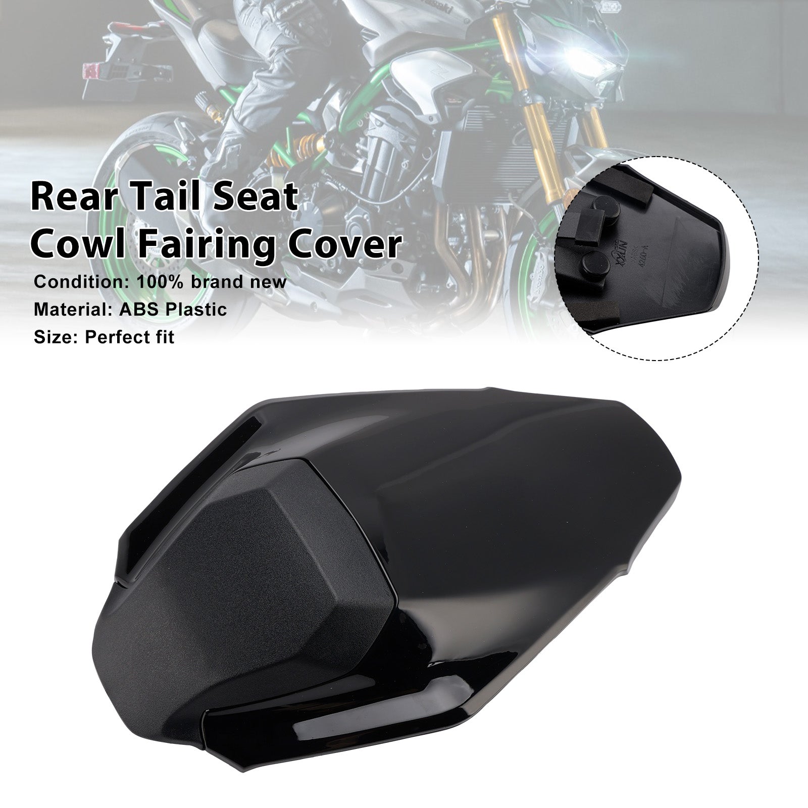 Kawasaki Z900 Z900SE 2025-2026 Couvercle de carénage de capot de siège arrière