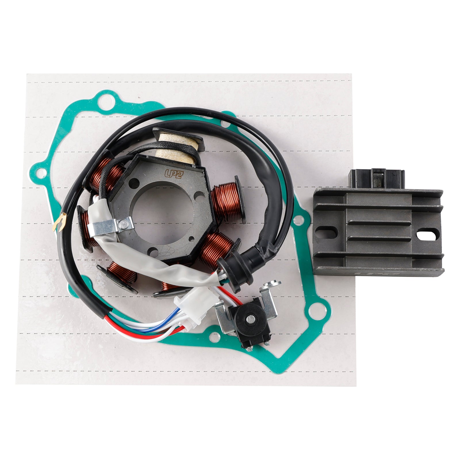 2013-2022 Yamaha YB125 2CS 8 Coils Stator Regulator Rectifier Gasket 5VL-H5510-00 5VL-H5510-01