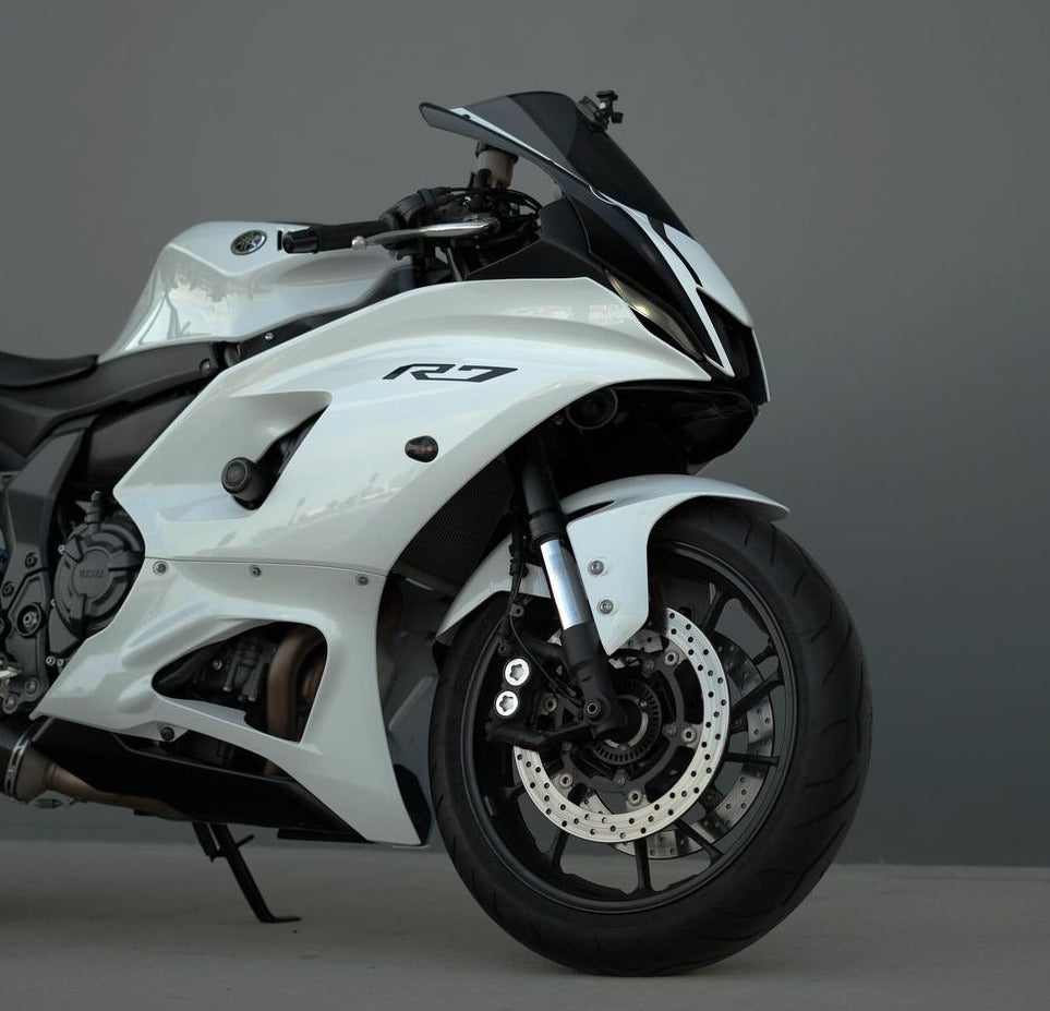 Amotopart 2021-2024 Yamaha YZF-R7 White Fairing Kit