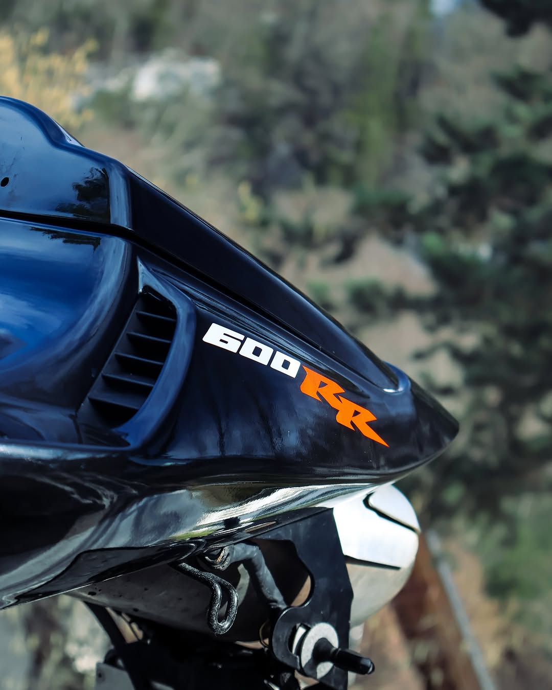 Amotopart 2003-2004 Honda CBR600rr Kit de carénage noir violet