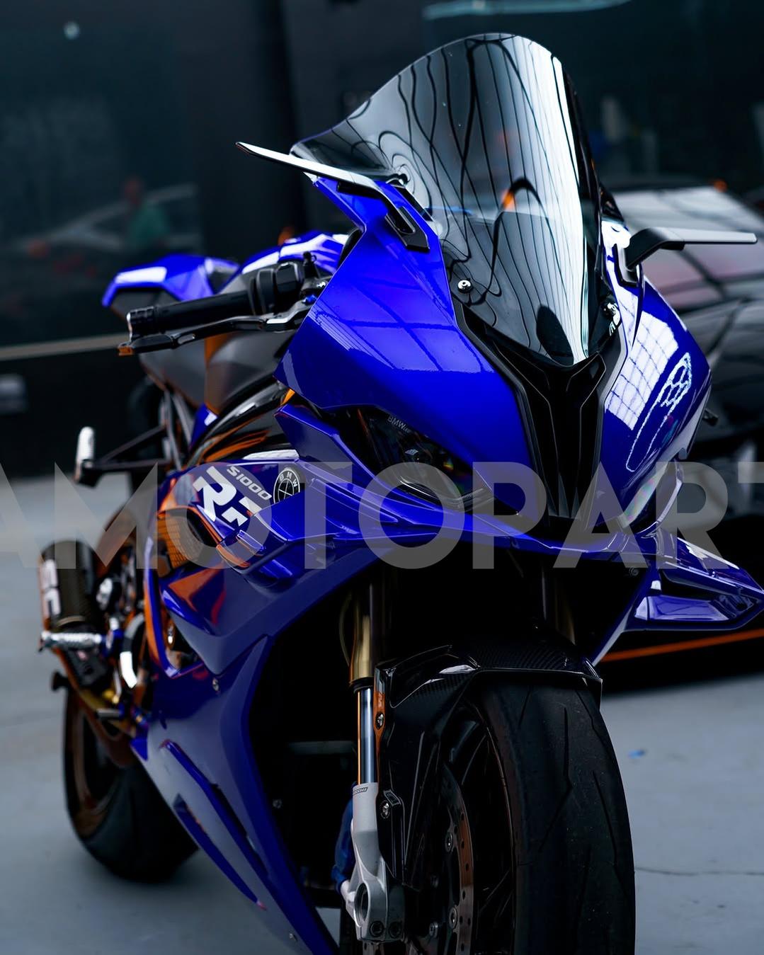 Amotopart 2023-2024 S1000RR BMW Glossy Dark Blue Fairing Kit