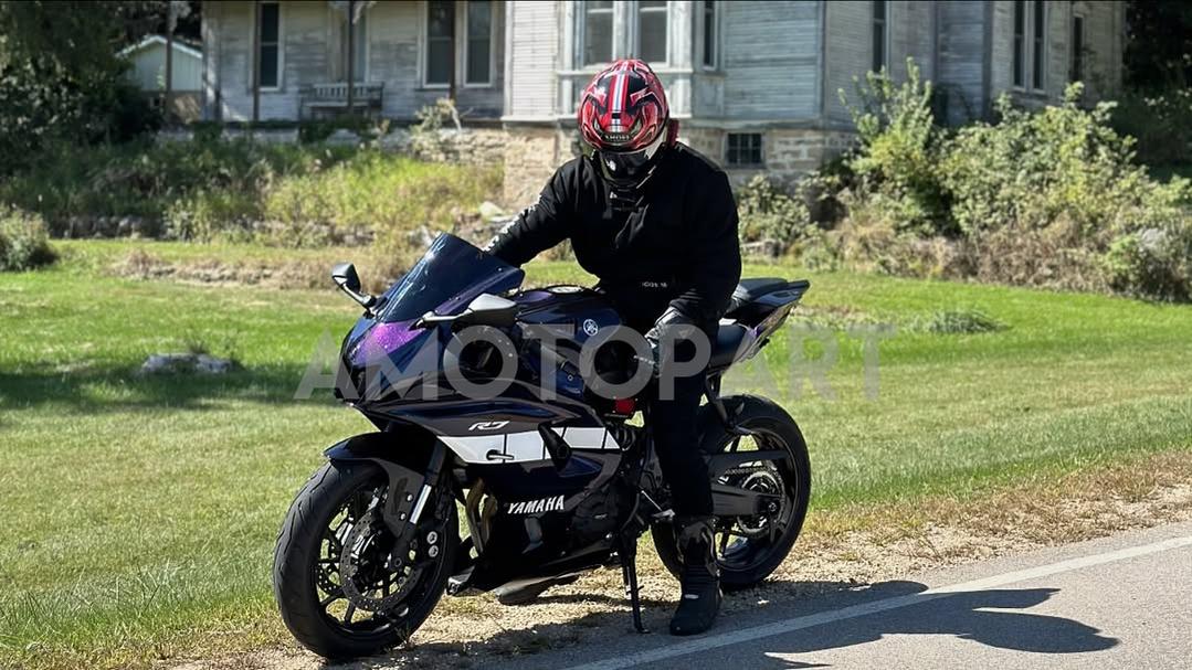 Amotopart 2021-2025 Yamaha YZF-R7 Gradient Blue&Purple Style1 Fairing Kit