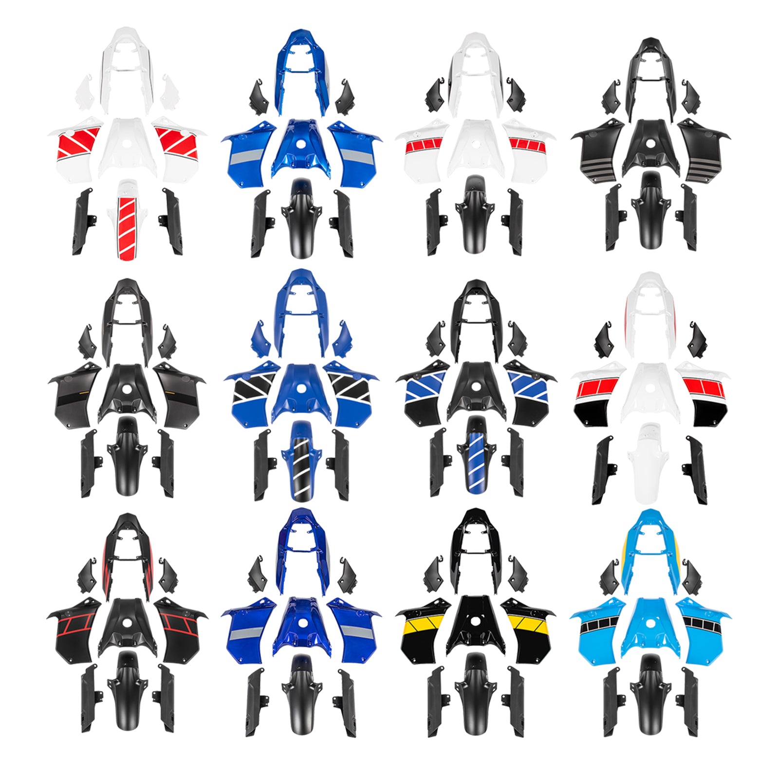 Amotopart 2019-2024 Yamaha Tenere 700 Fairing Kit