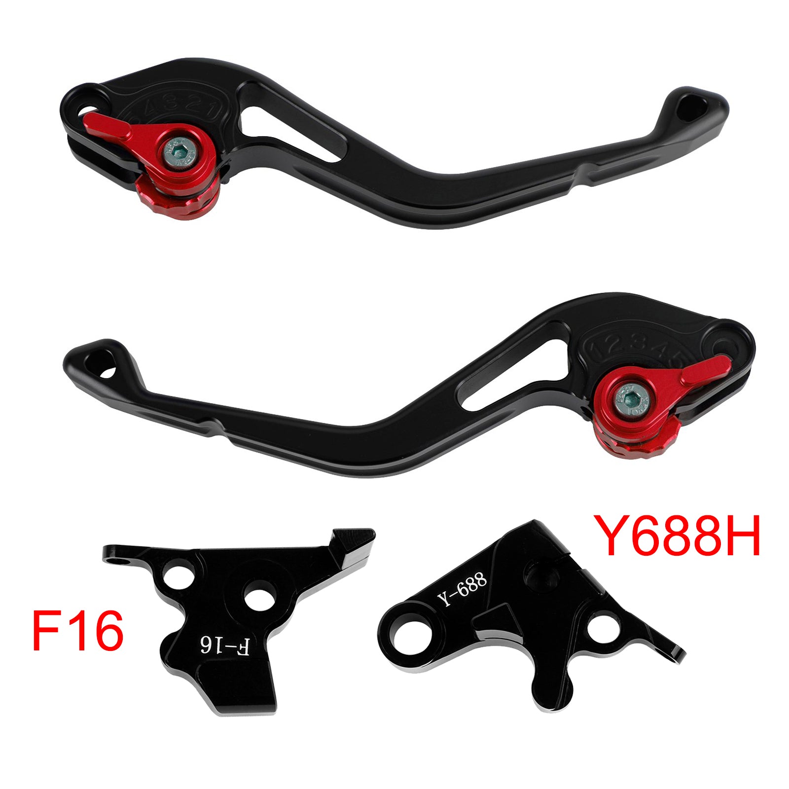 Yamaha FZ6 FAZER XSR 700 900 ABS Red NEW Short Clutch Brake LeverVehicle Parts & Accessories, Motorcycle Parts, Brakes & Brake Parts!