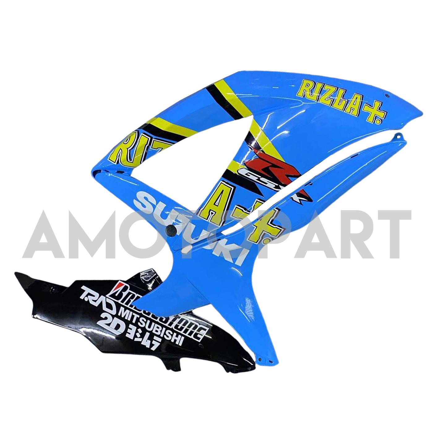 Amotopart 2008-2009 Suzuki GSXR 600/750 Blue Fairing Kit