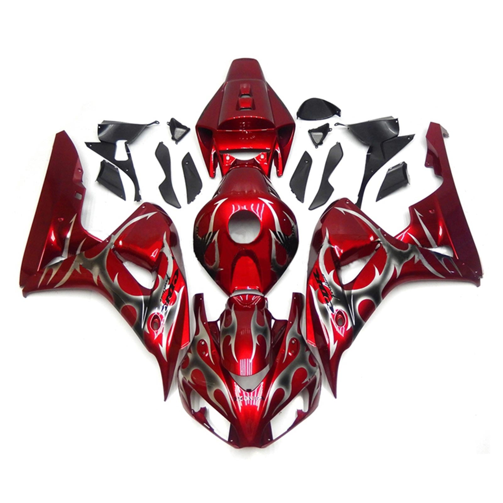 Amotopart 2006-2007 Honda CBR1000RR Red Fairing Kit