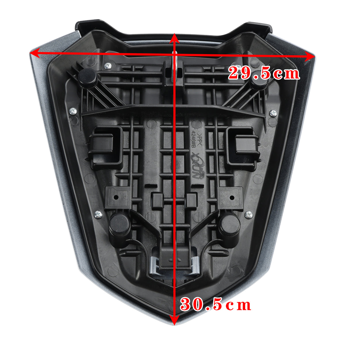 22-23 Honda CB750 CB400F CB500F CBR400R CBR500R Cubierta de carenado del asiento trasero blanco