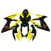 Amotopart 2006-2007 K6 GSXR 600/750 Suzuki Yellow&Black Fairing kit