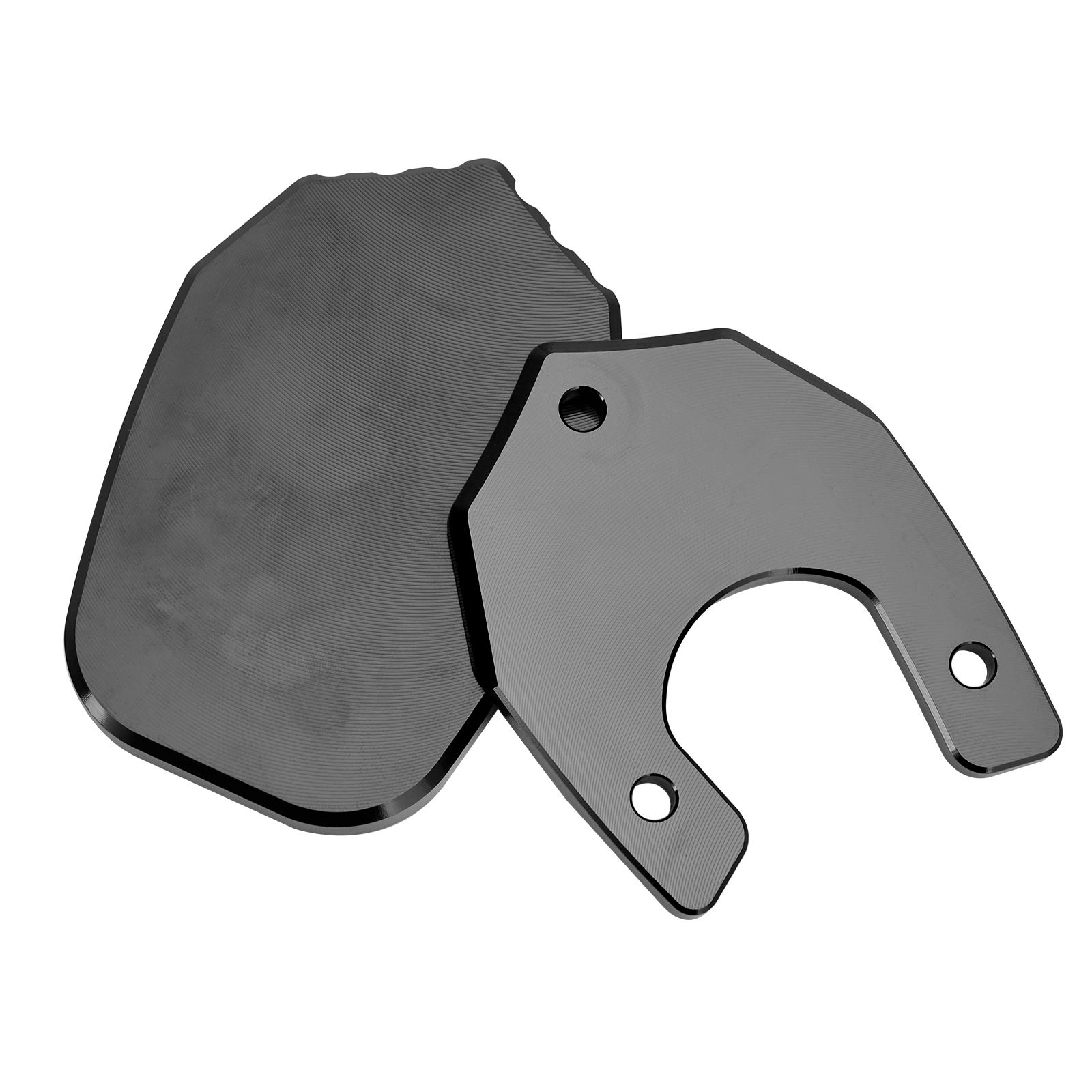 Suzuki 15-20 GSX-S1000 & 22-23 GSX-S1000 Black Kickstand Enlarge Plate Pad