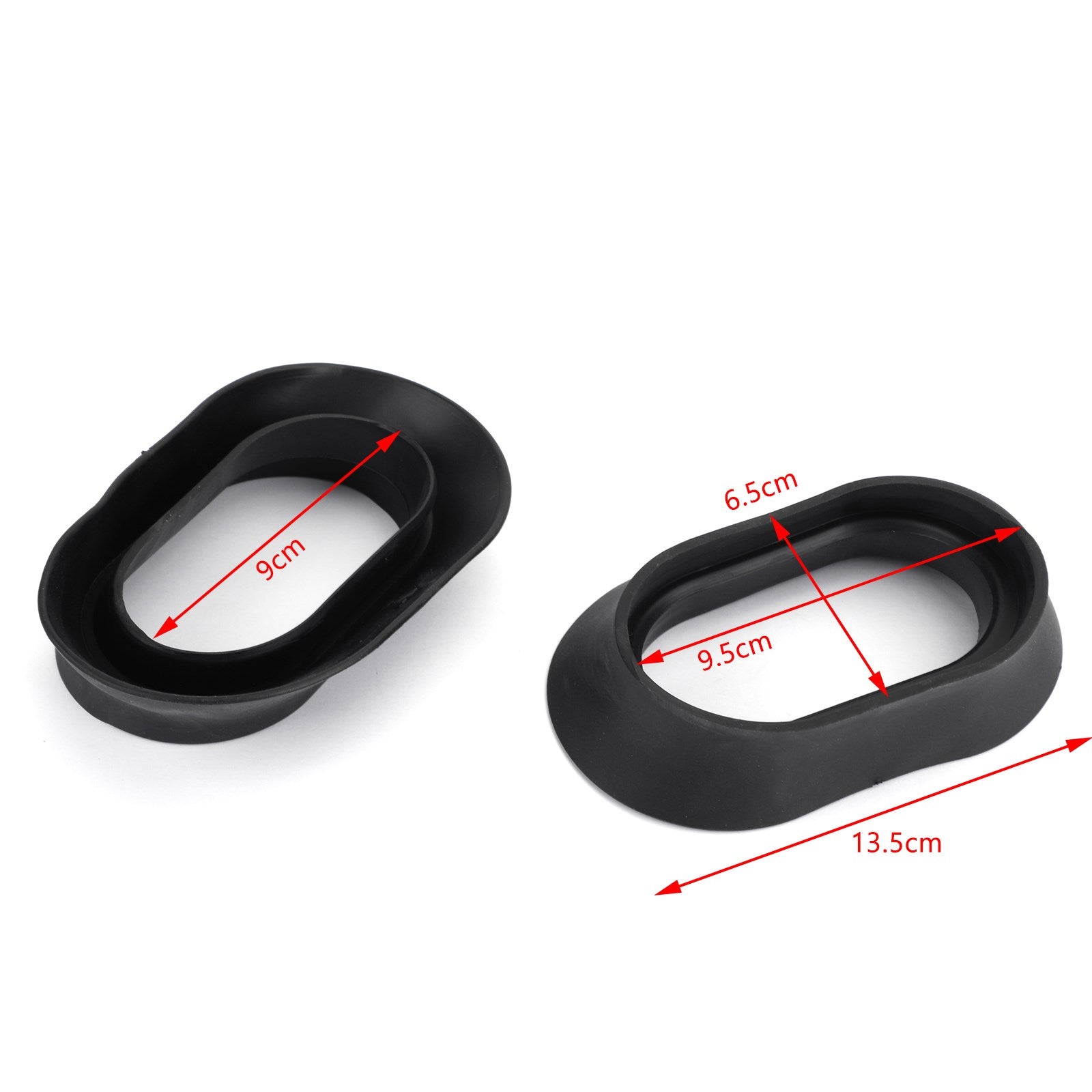 2004–2005 Suzuki GSXR 600 750 Ansaugmanschetten Ram Air Tube Duct Einlassgummi